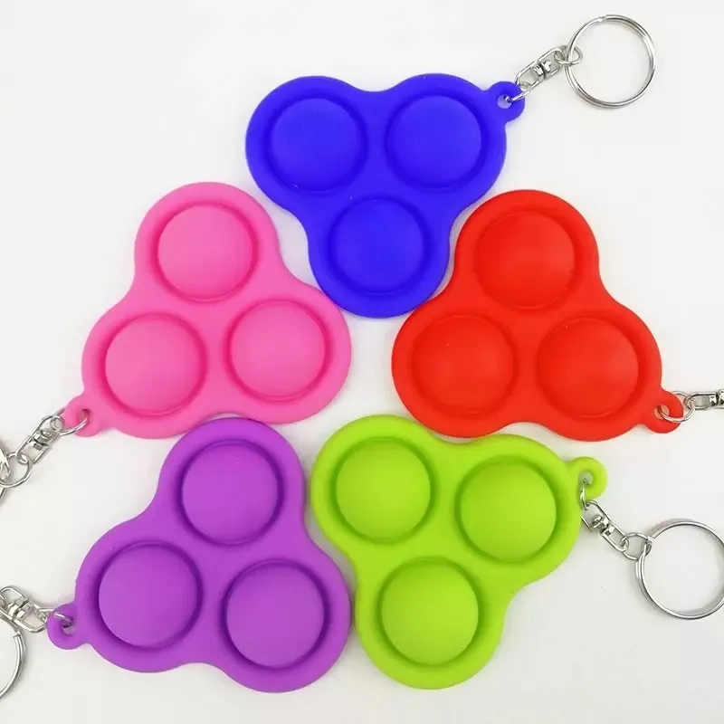 Pop 3 Bubbles Keychain 2