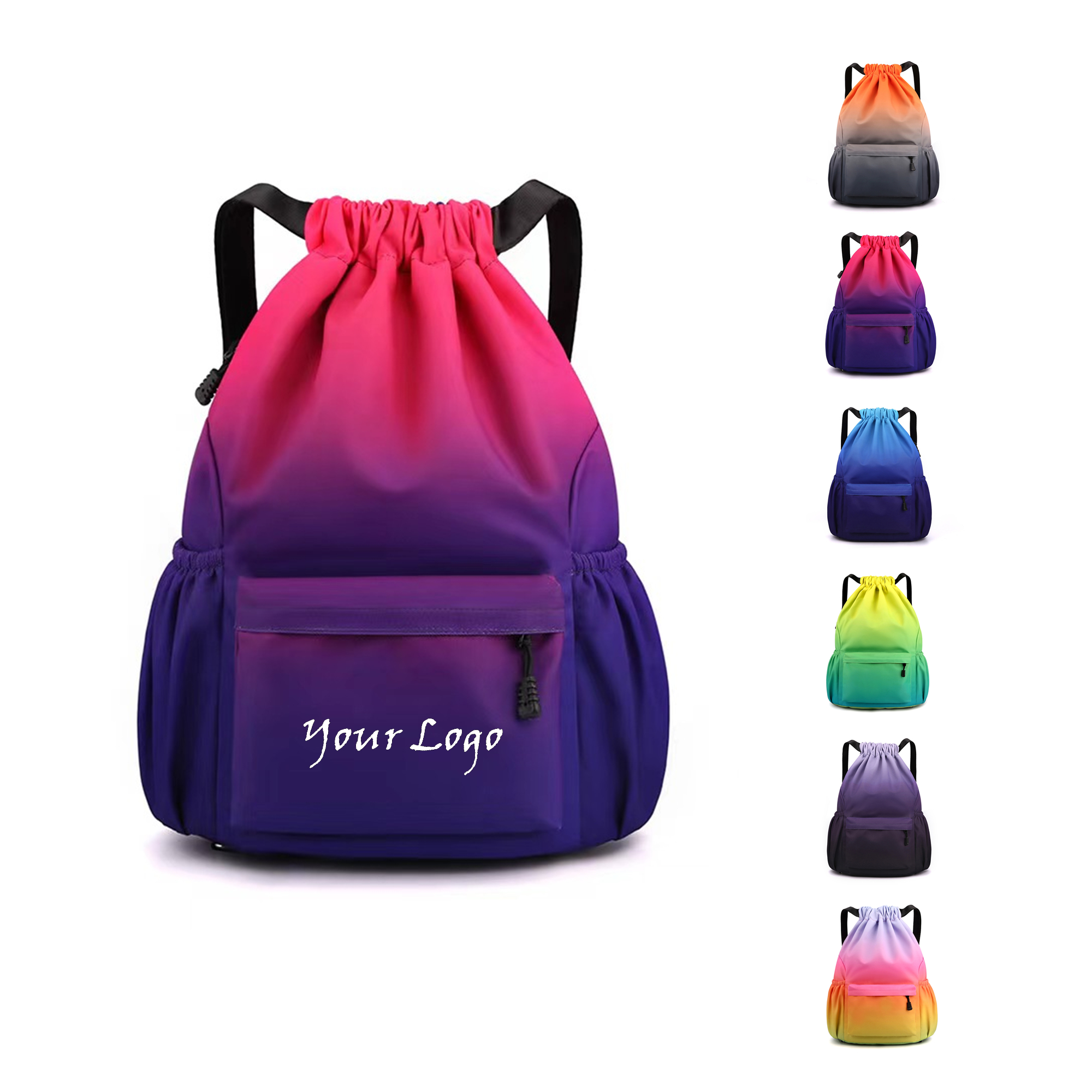 Gradient Color Sports Backpack