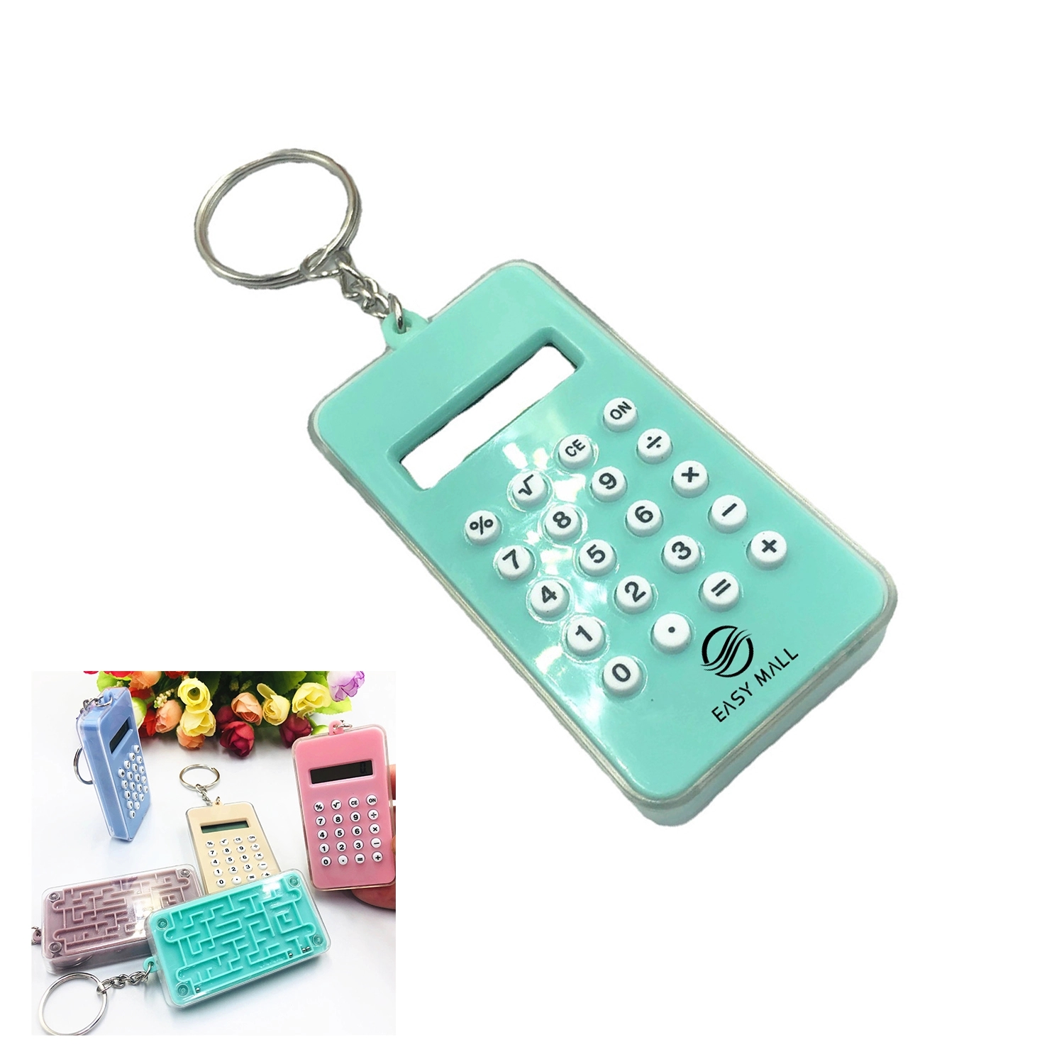 Mini Calculator Key Chain 1