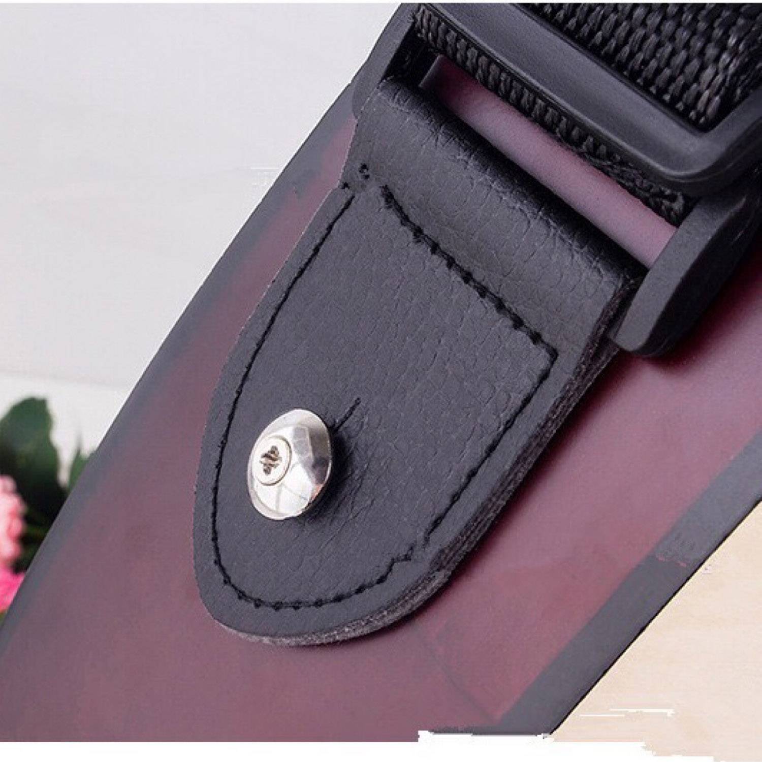 Portable Adjustable Retro Guitar Strap 5