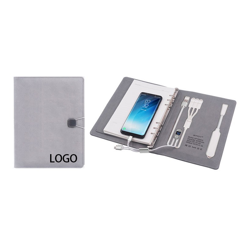 Power Bank Portfolio w/Built-In Mini Lamp 11