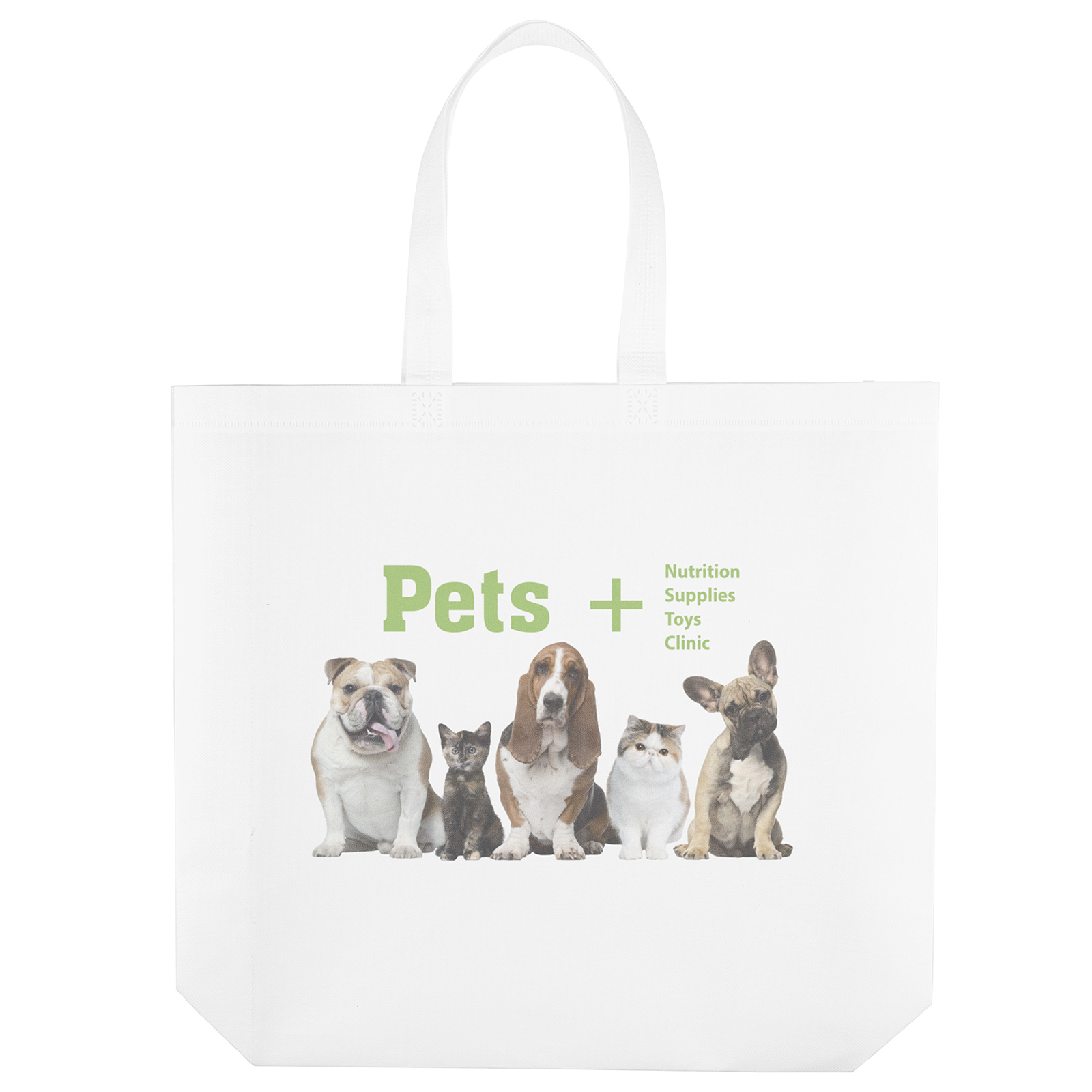 Ava - Laminated Non-Woven Totes - Dynamic Color