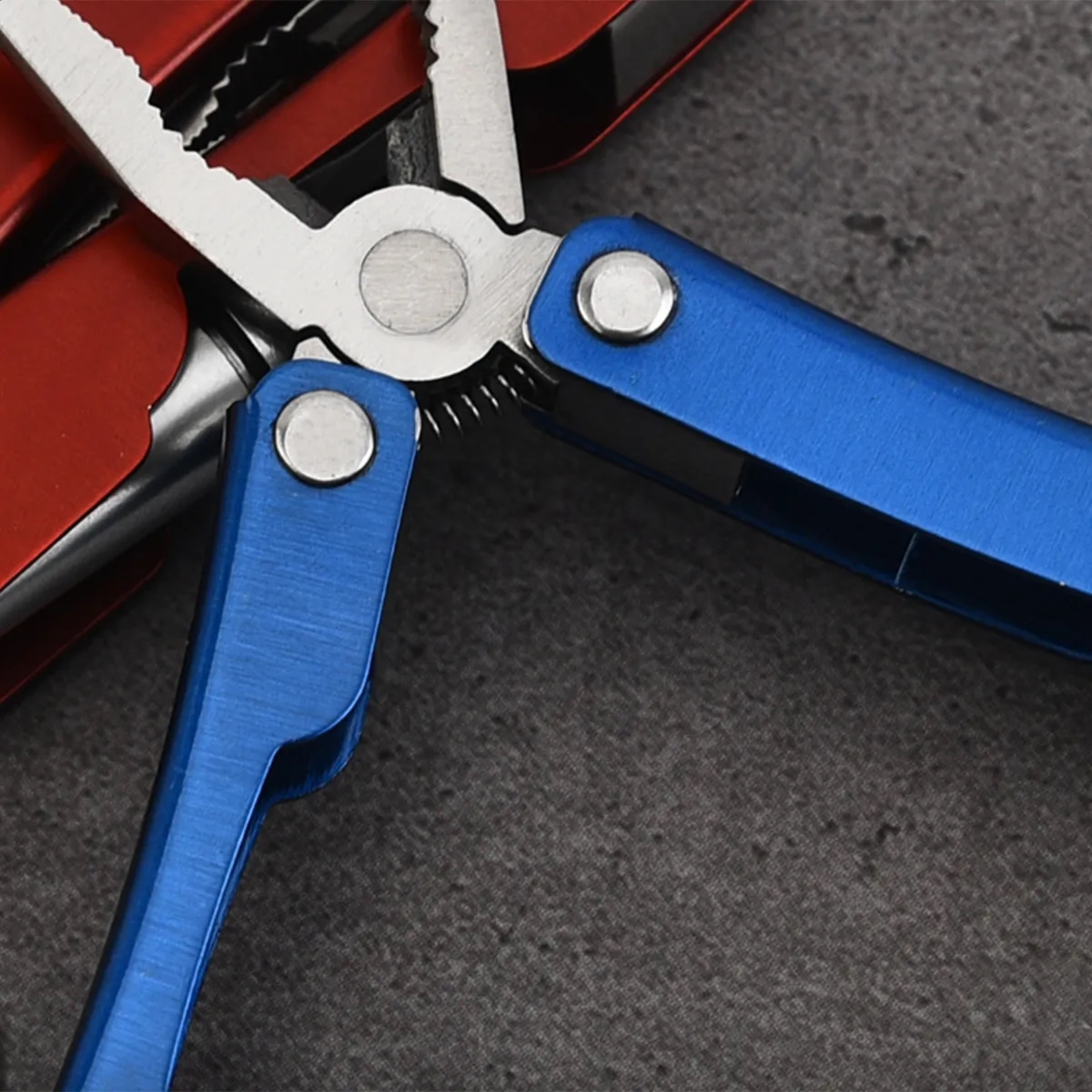 Folding Pliers Functional Pocket Multitool With Flashlight 6