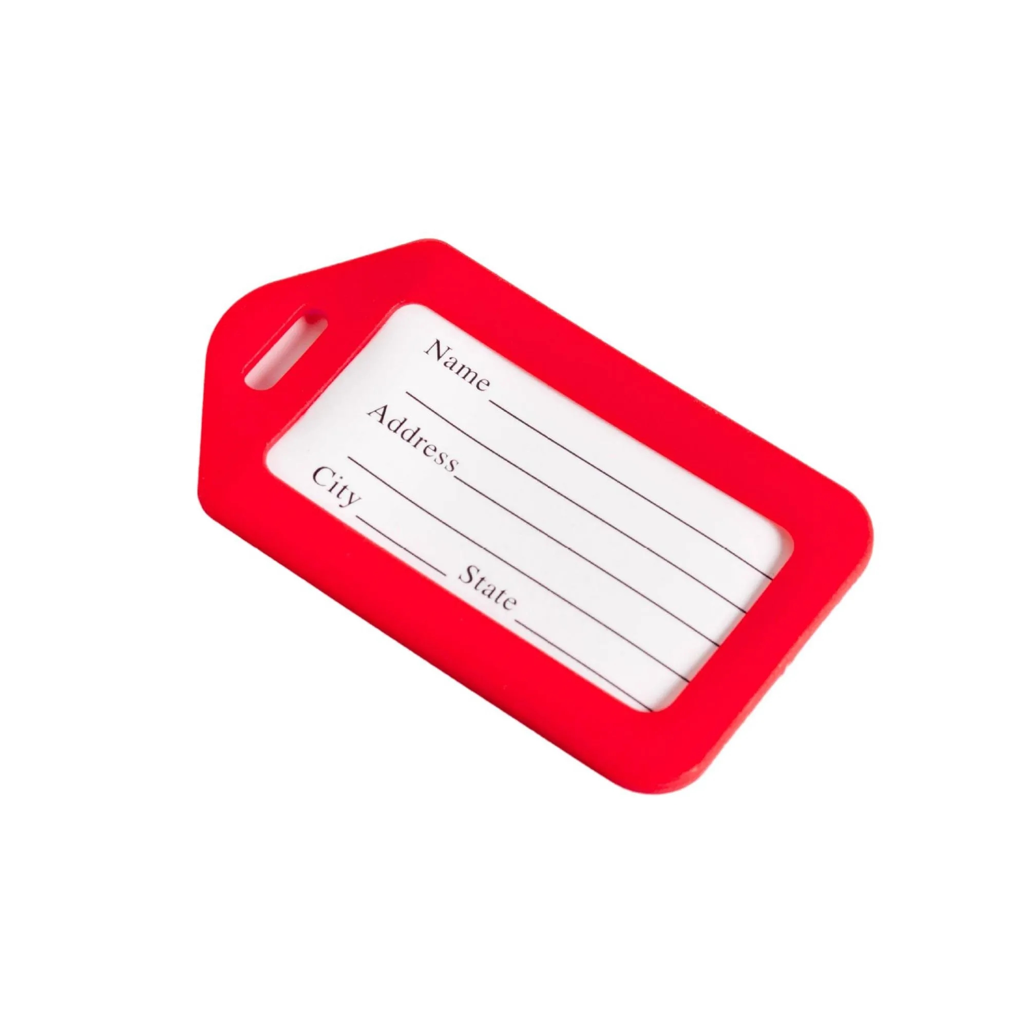 Plastic Luggage Tag MOQ 100PCS 16