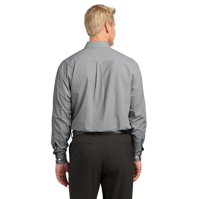 Port Authority Plaid Pattern Easy Care Shirt. 26