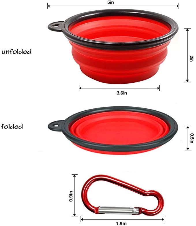 Collapsible Dog Bowl With Custom Logo 2