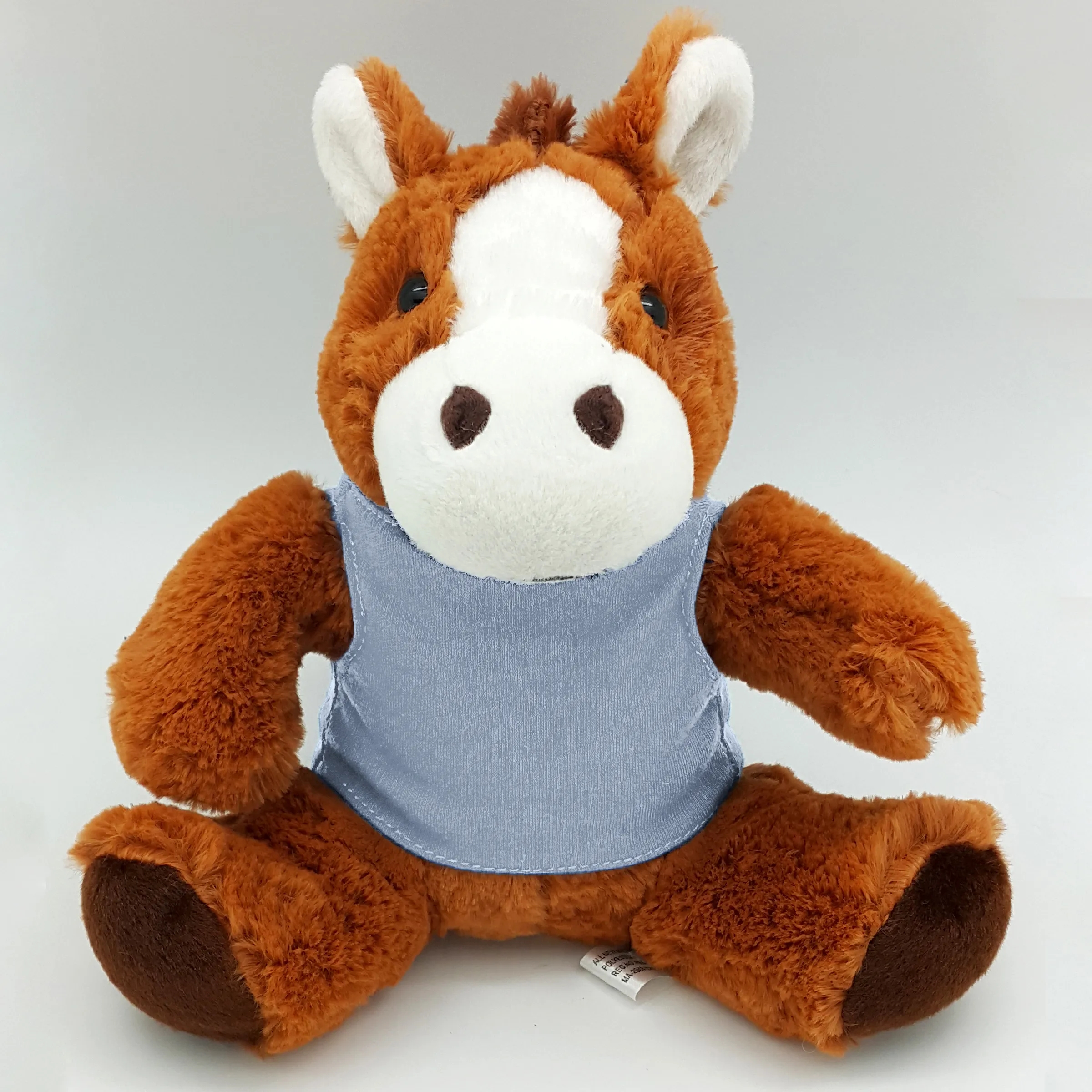9" Plush Buddies Sitting Horse 3