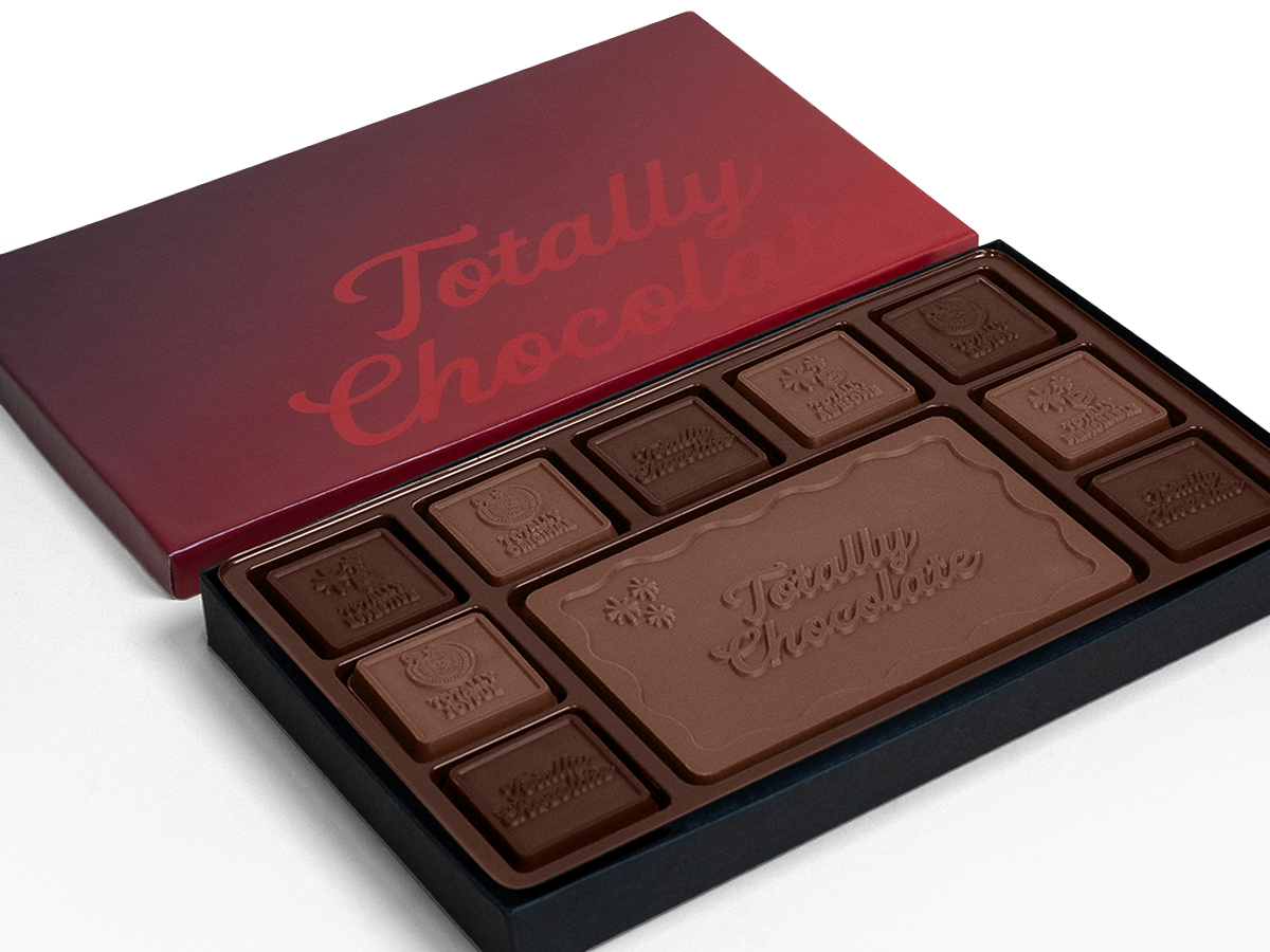 10-Piece Peppermint Bark Ensemble Gift Set with Classic Custom Packaging