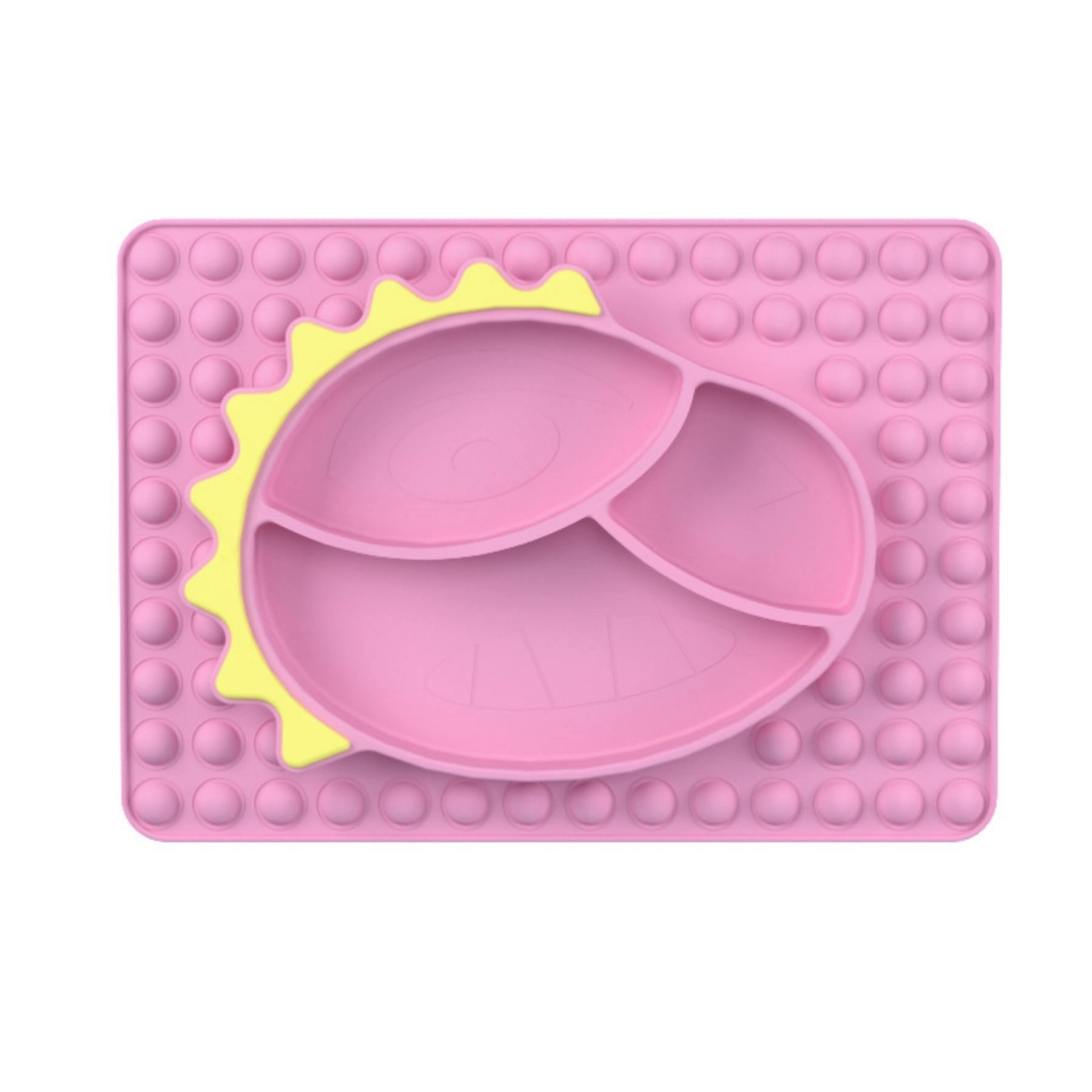 Toddler Plates With Suction Silicone Baby Dish Bpa Free 3