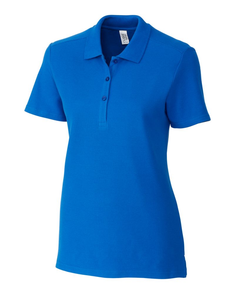 Clique Addison All Cotton Pique Womens Polo 30