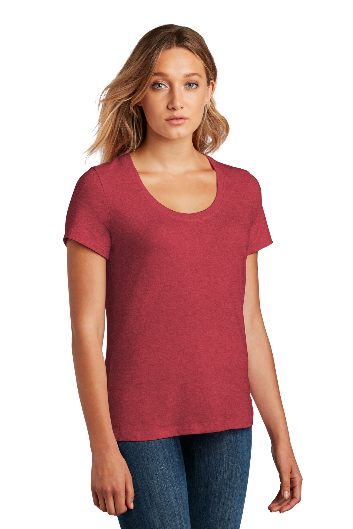 District Women's Flex Scoop Neck Tee DT7501 51