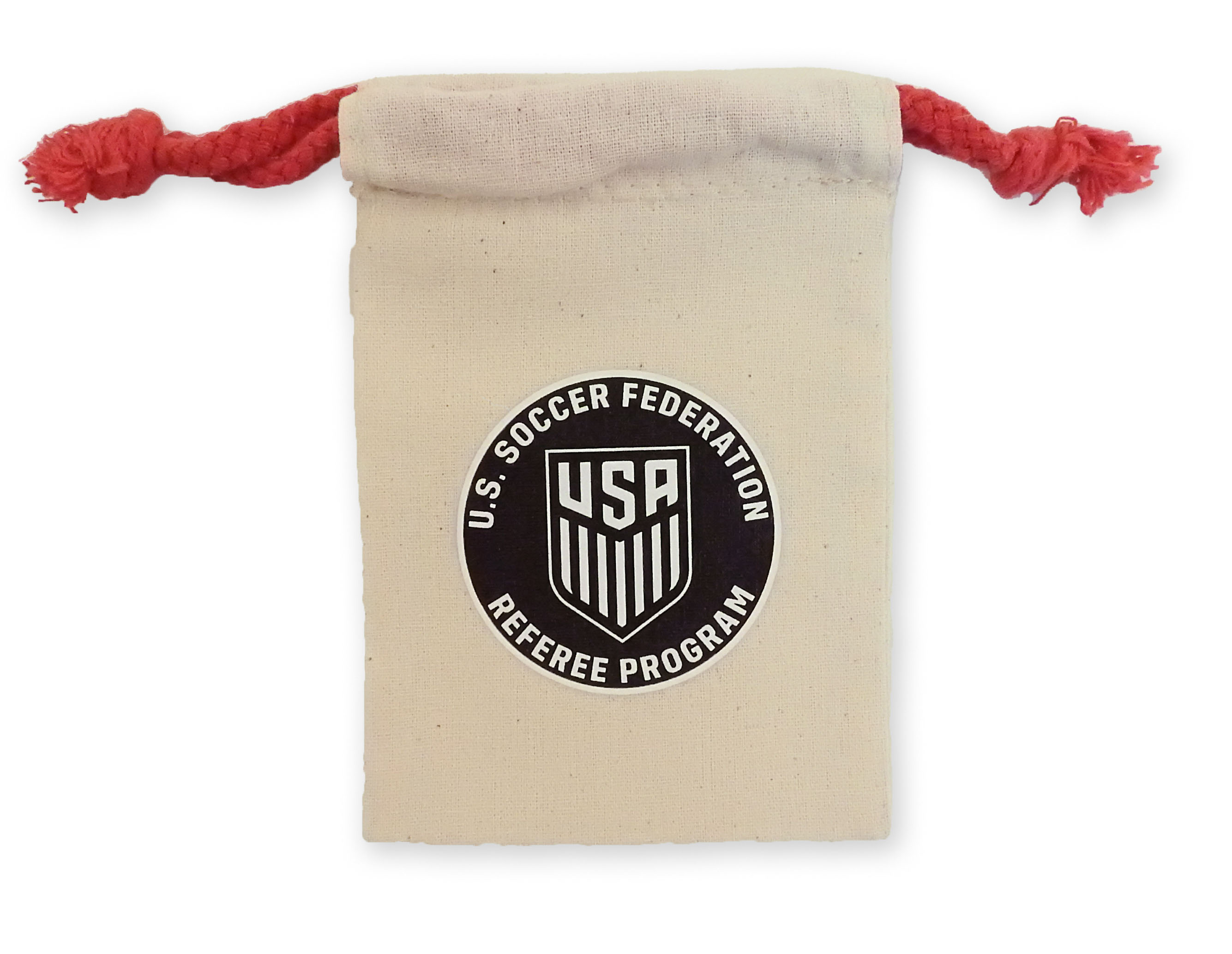 "RED" Series Cotton Drawstring Bags 4x6" 2