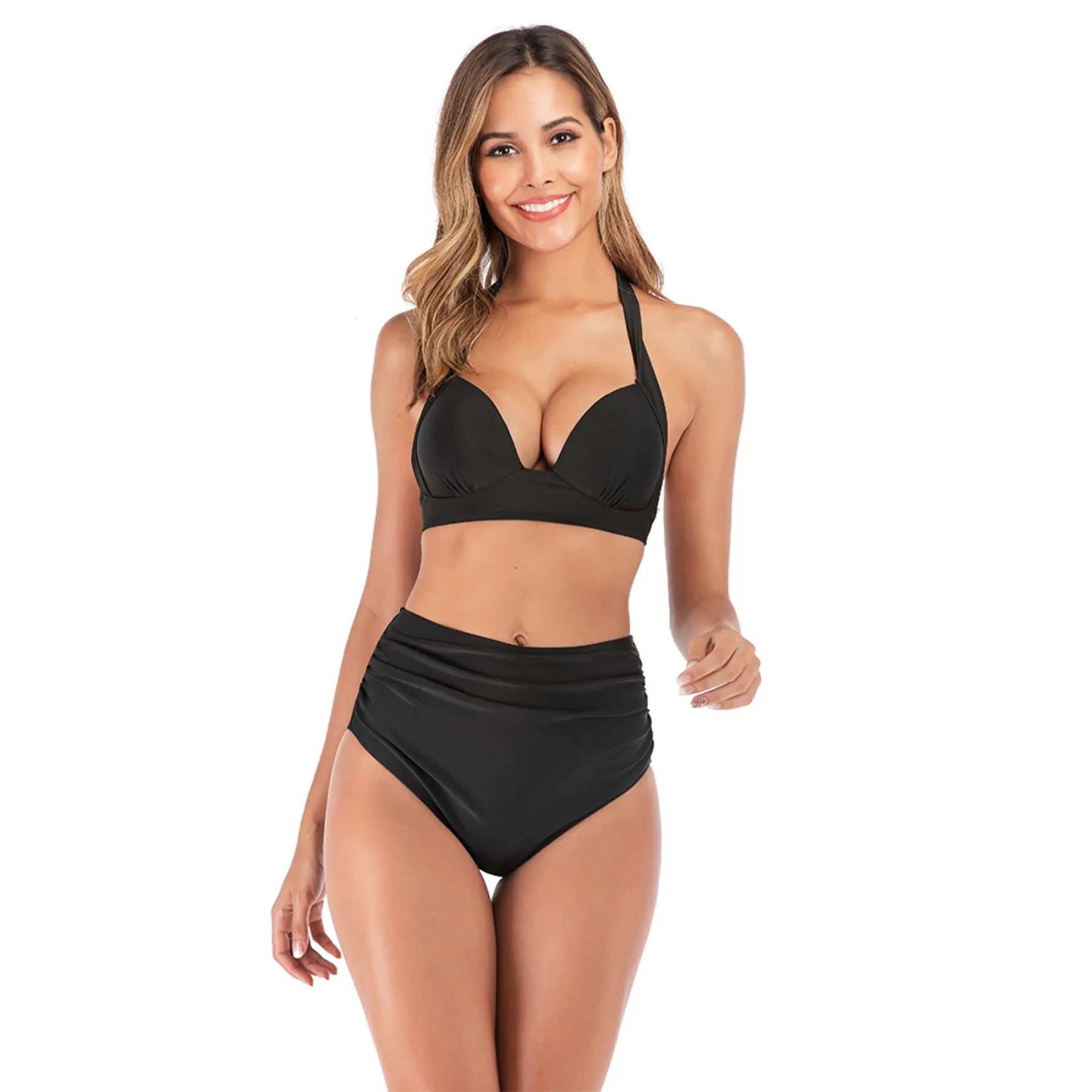 Women Two Piece Swimsuit Sexy Swimwear Bikini Sets 9