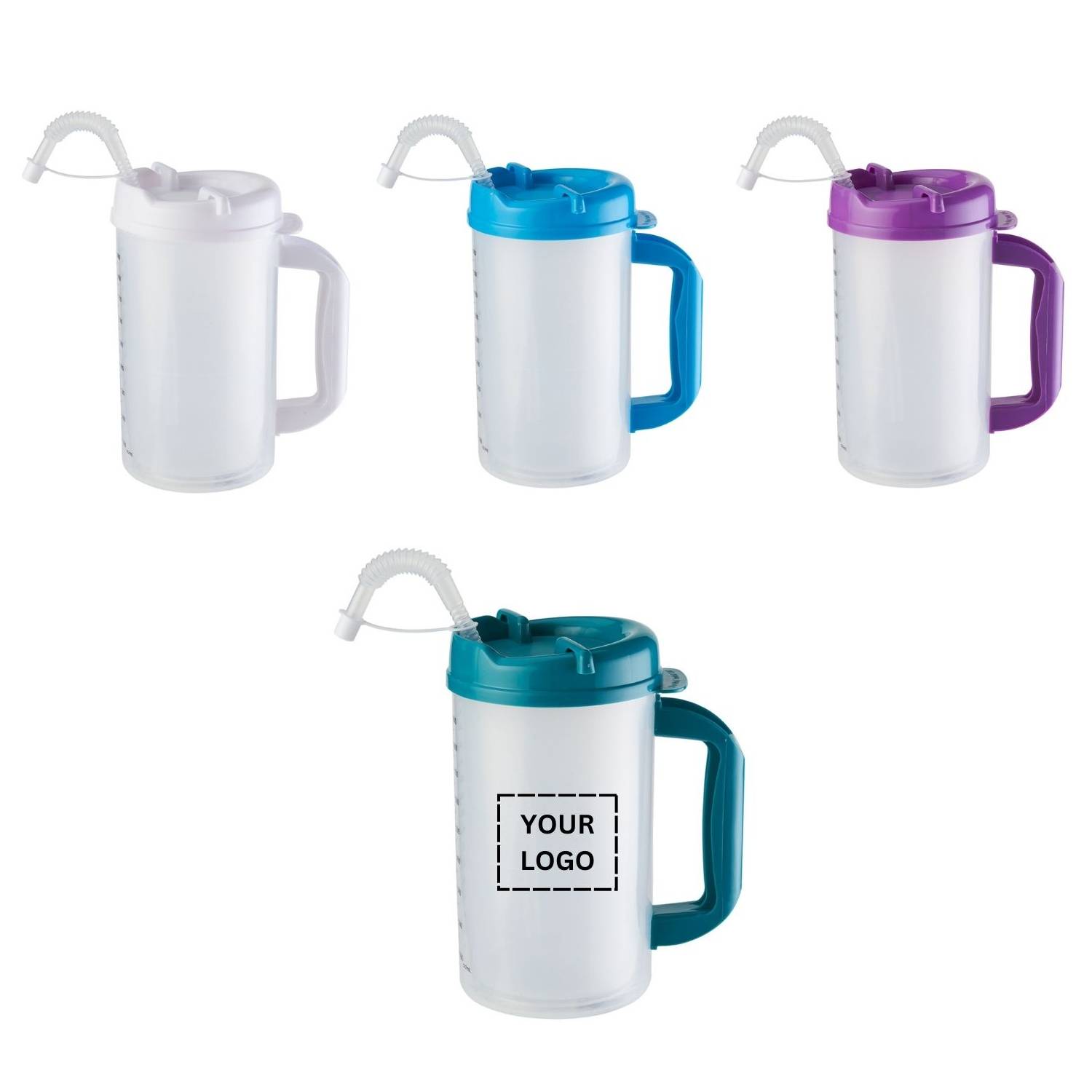 Measurement Mug with Lid, 32 oz. 2