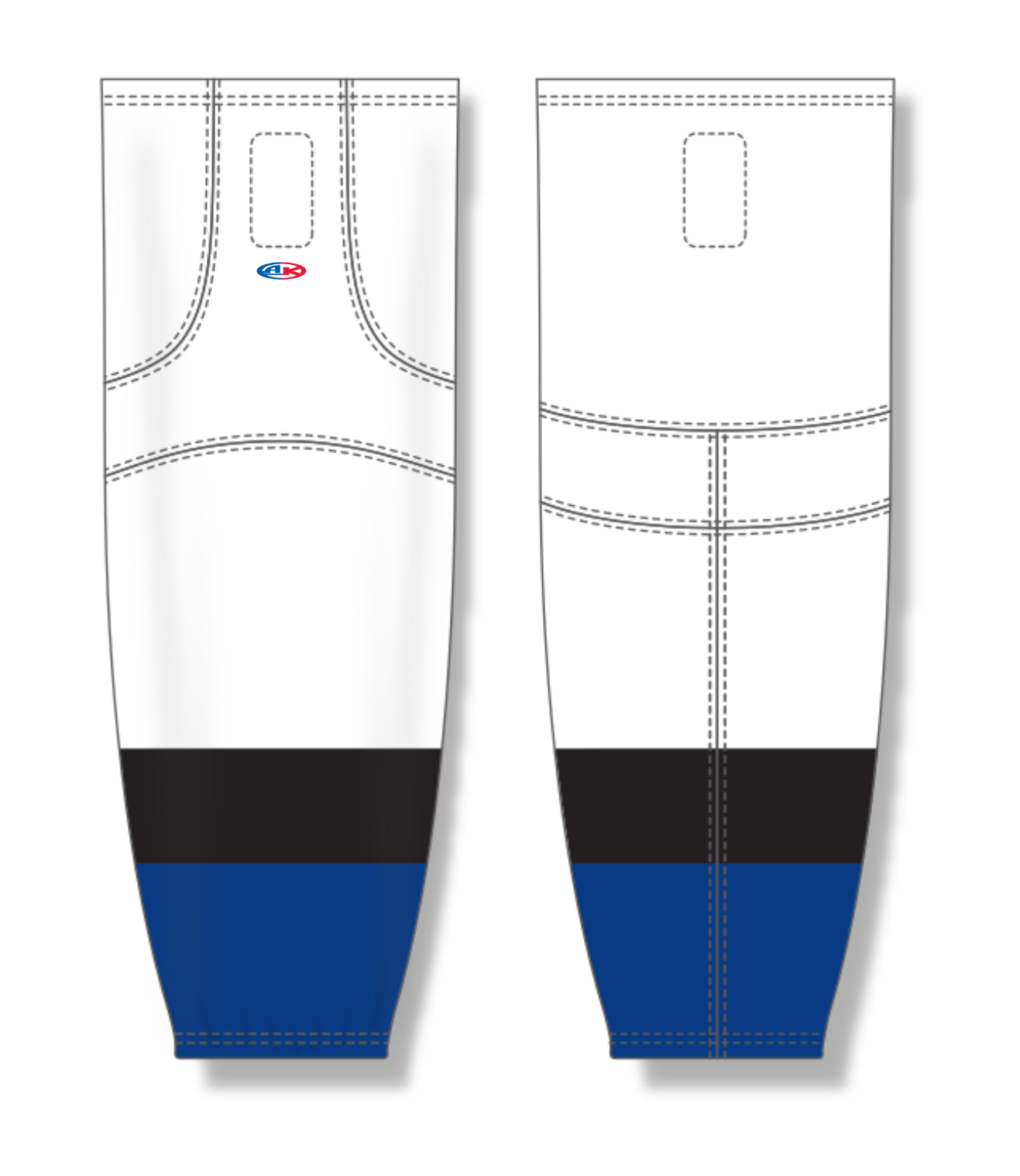 Cut & Sew Pro Hockey Socks HS2100-G133 3