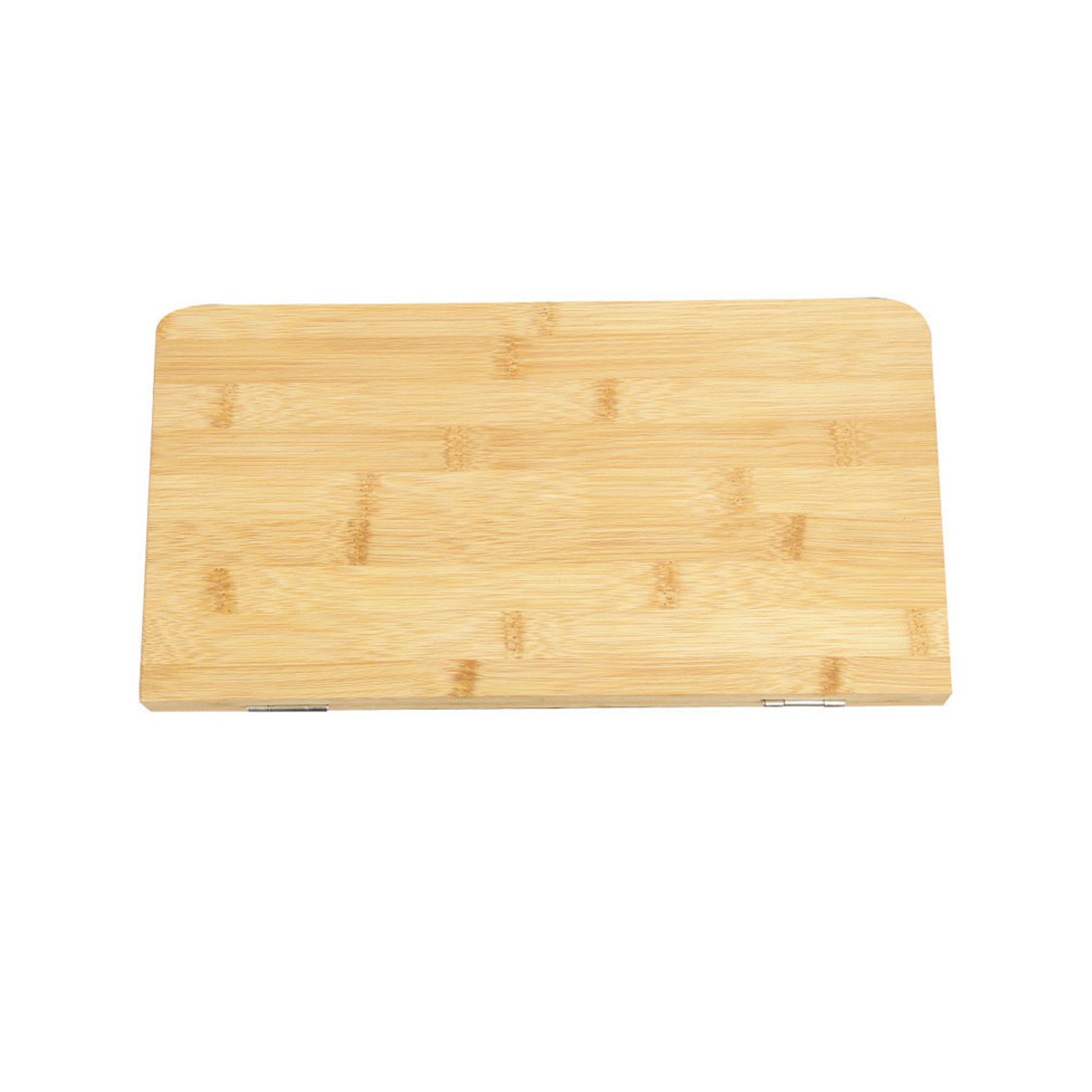 Foldable Bamboo Cutting Board and Utensil Set (direct import) 5