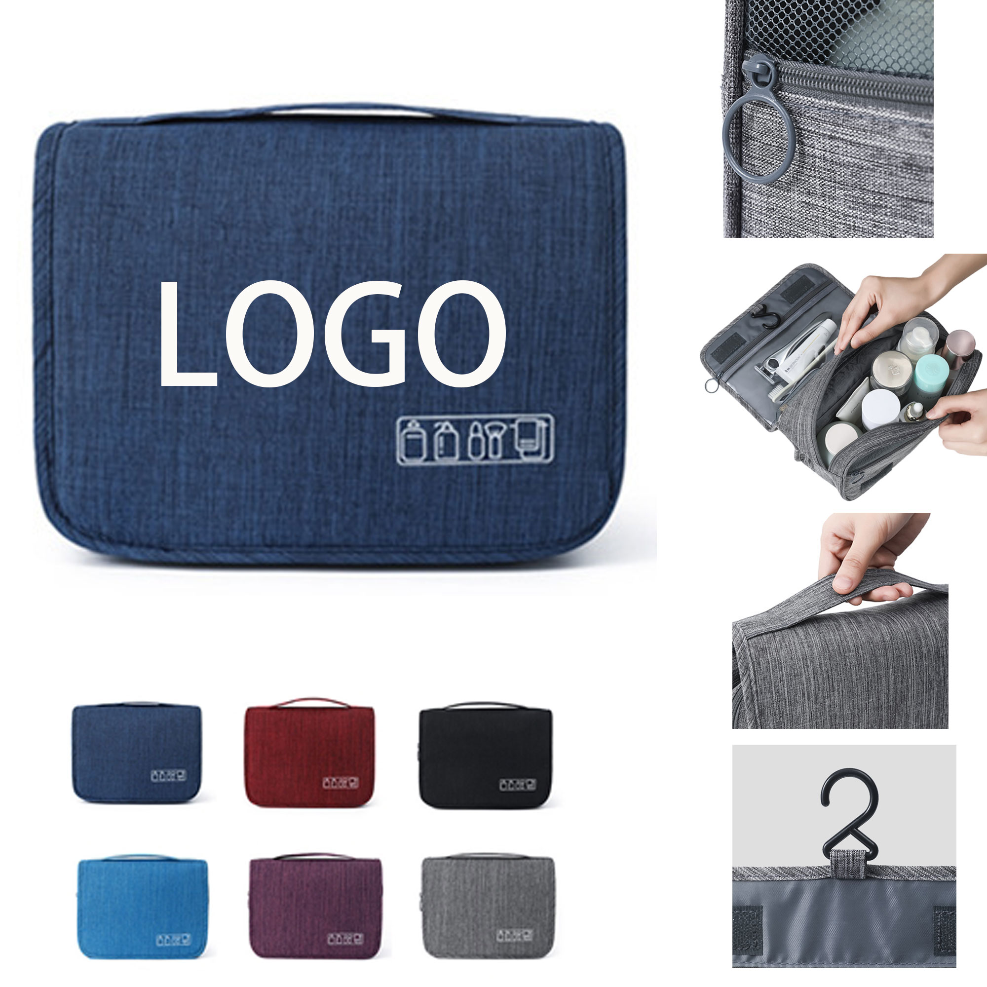 Makeup Bag W/ Hook 3
