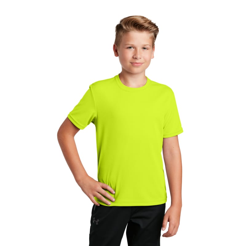 Sport-Tek Youth PosiCharge RacerMesh Tee. 10