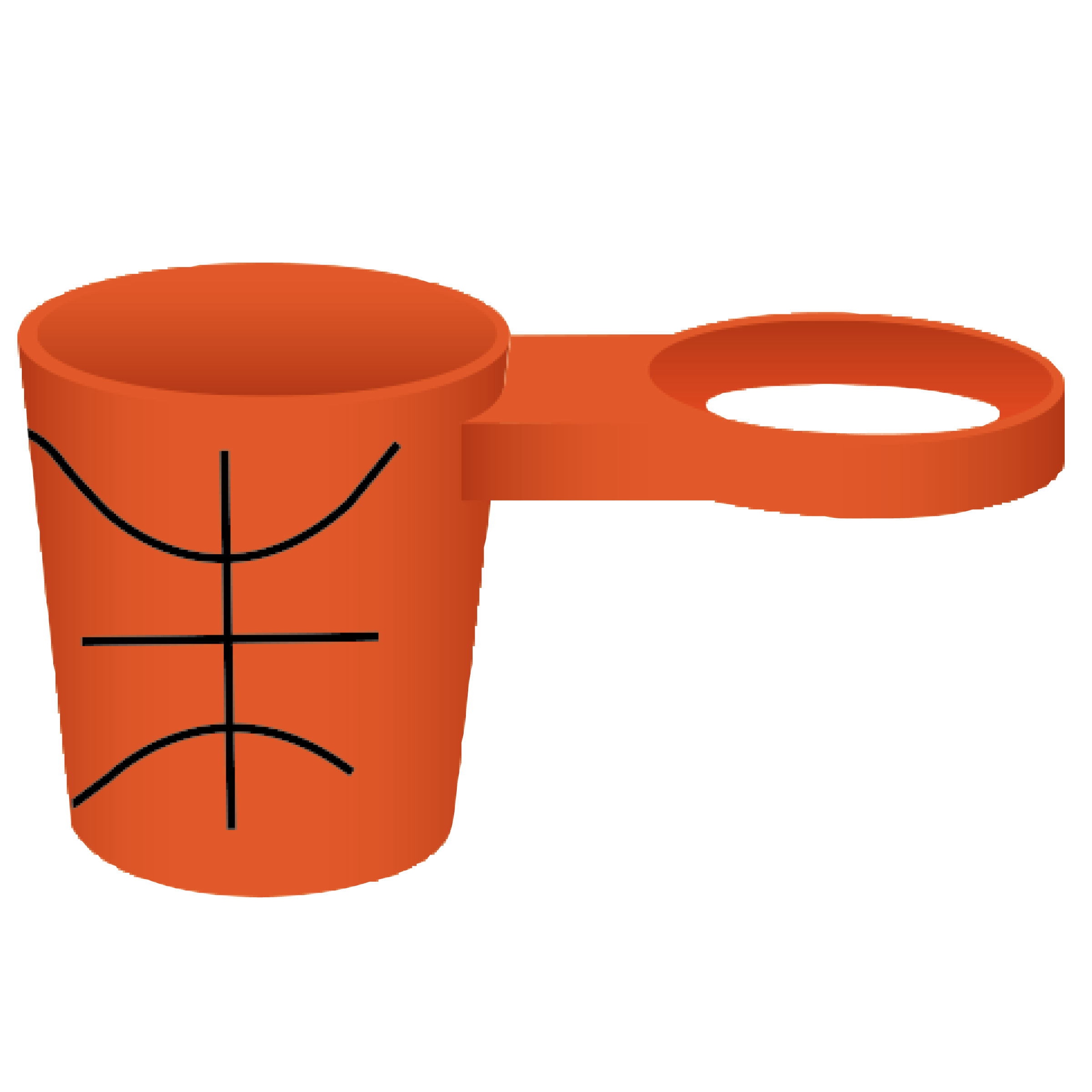 2oz Sport Themed Bottle Neck Sidecar Shot 5