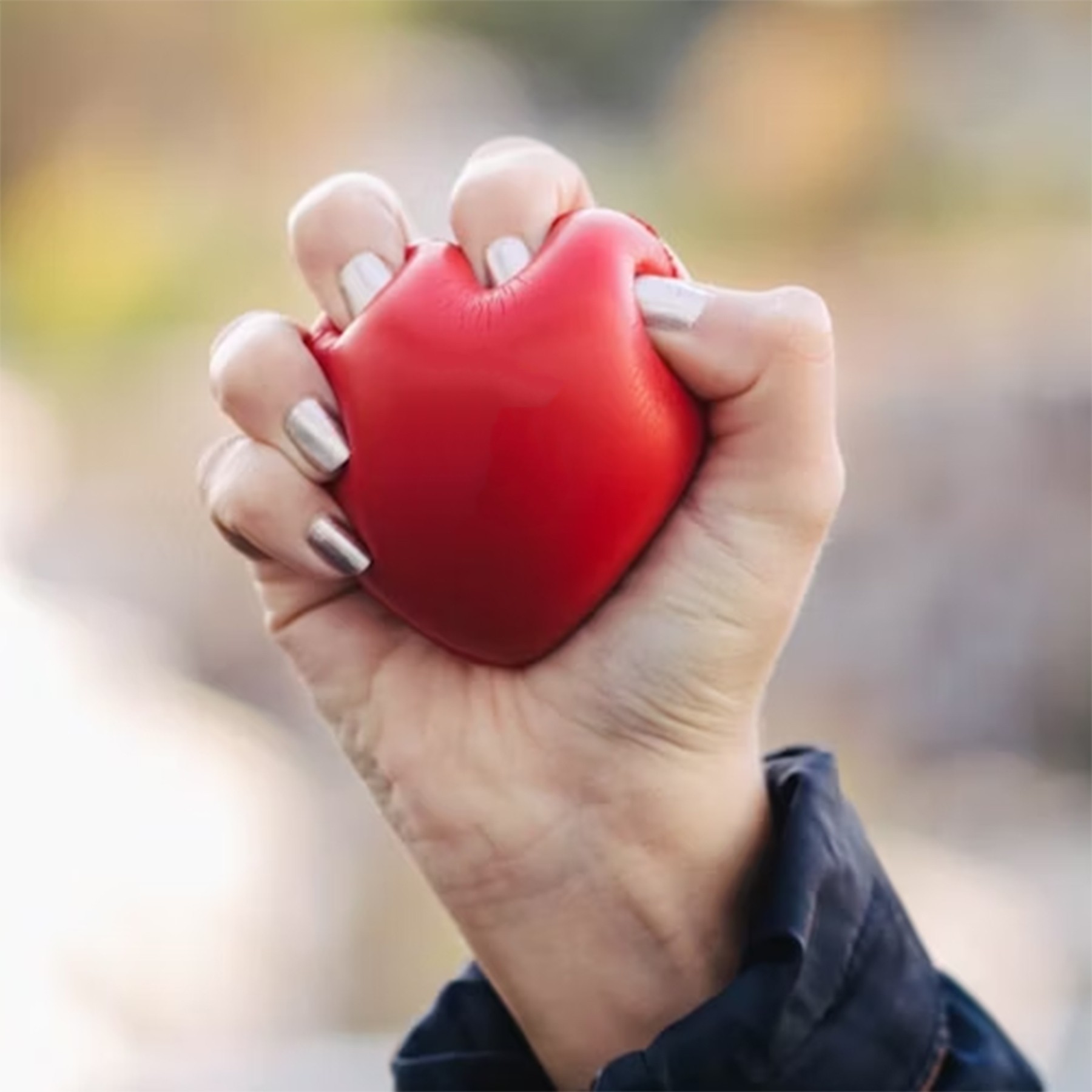PU Heart Shaped Stress Balls 2