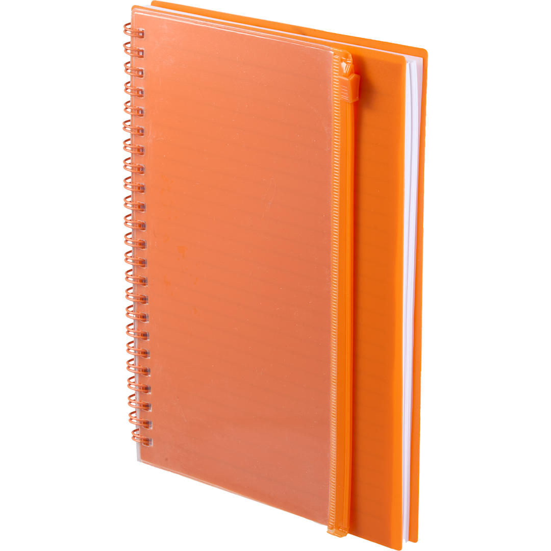 5.5" x 8.5" Spiral Notebook with Clear Pocket 19