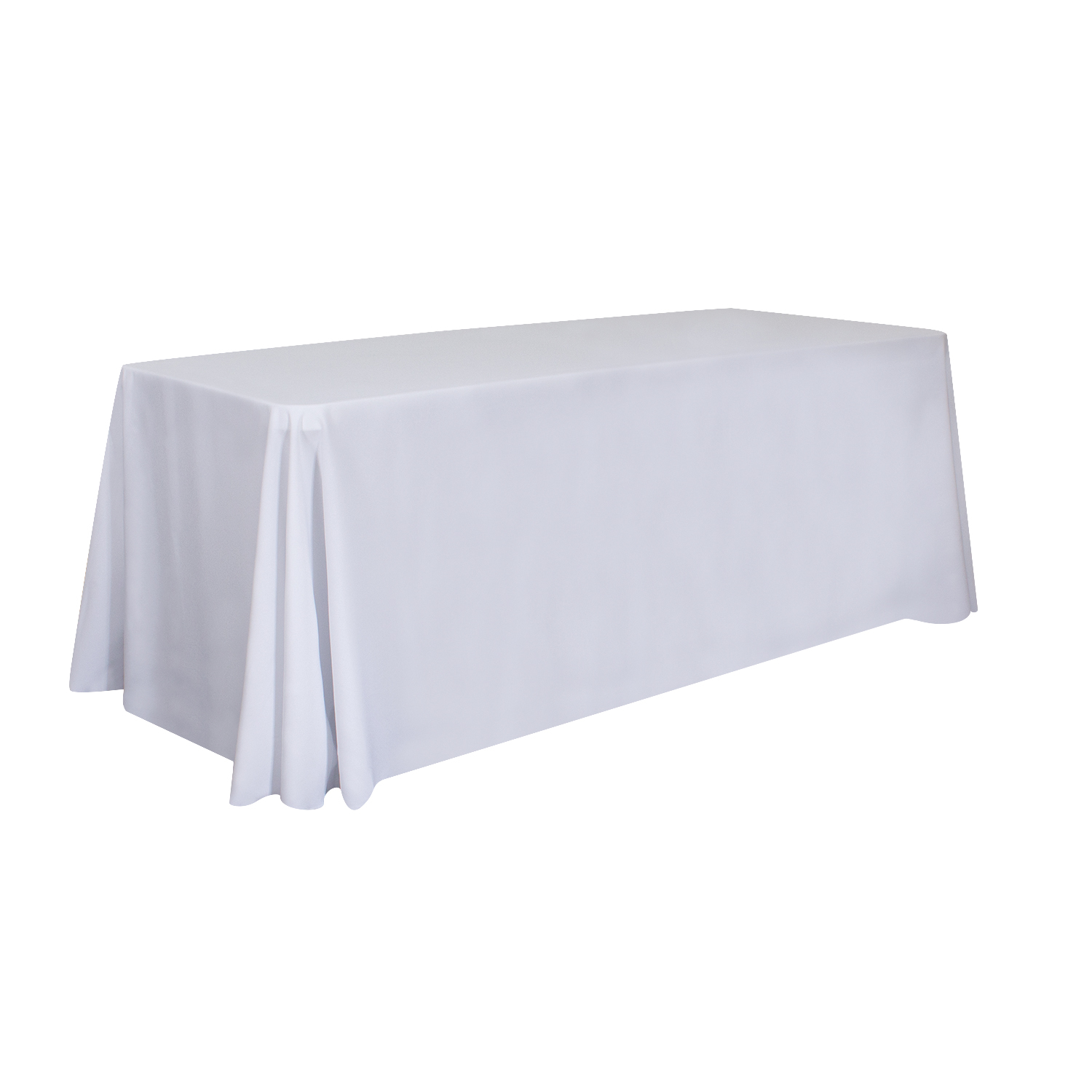 6' Stain-Resistant 3-Sided Table Throw (Unimprinted) 3