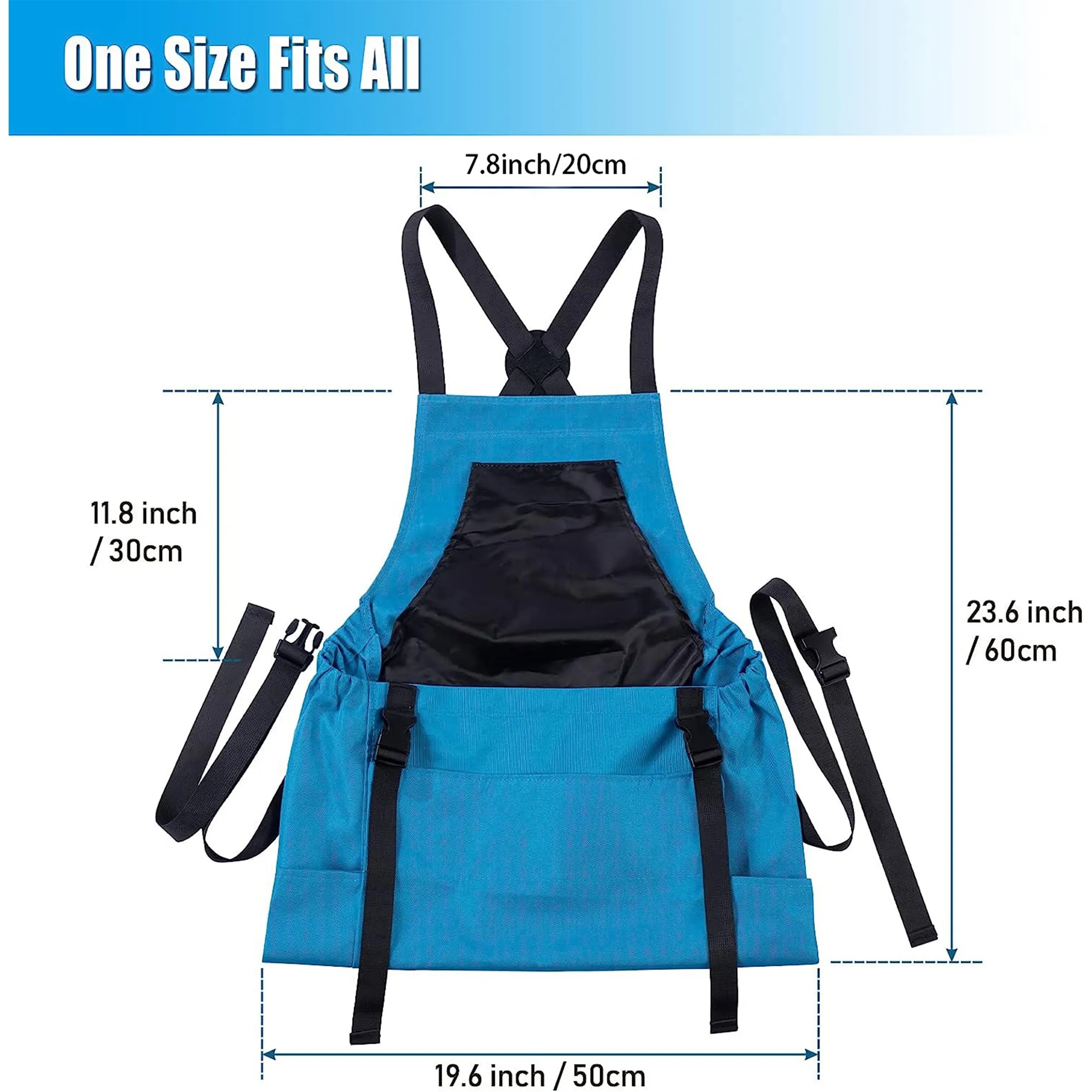 Quick-Release Oxford Cloth Harvesting Apron 4