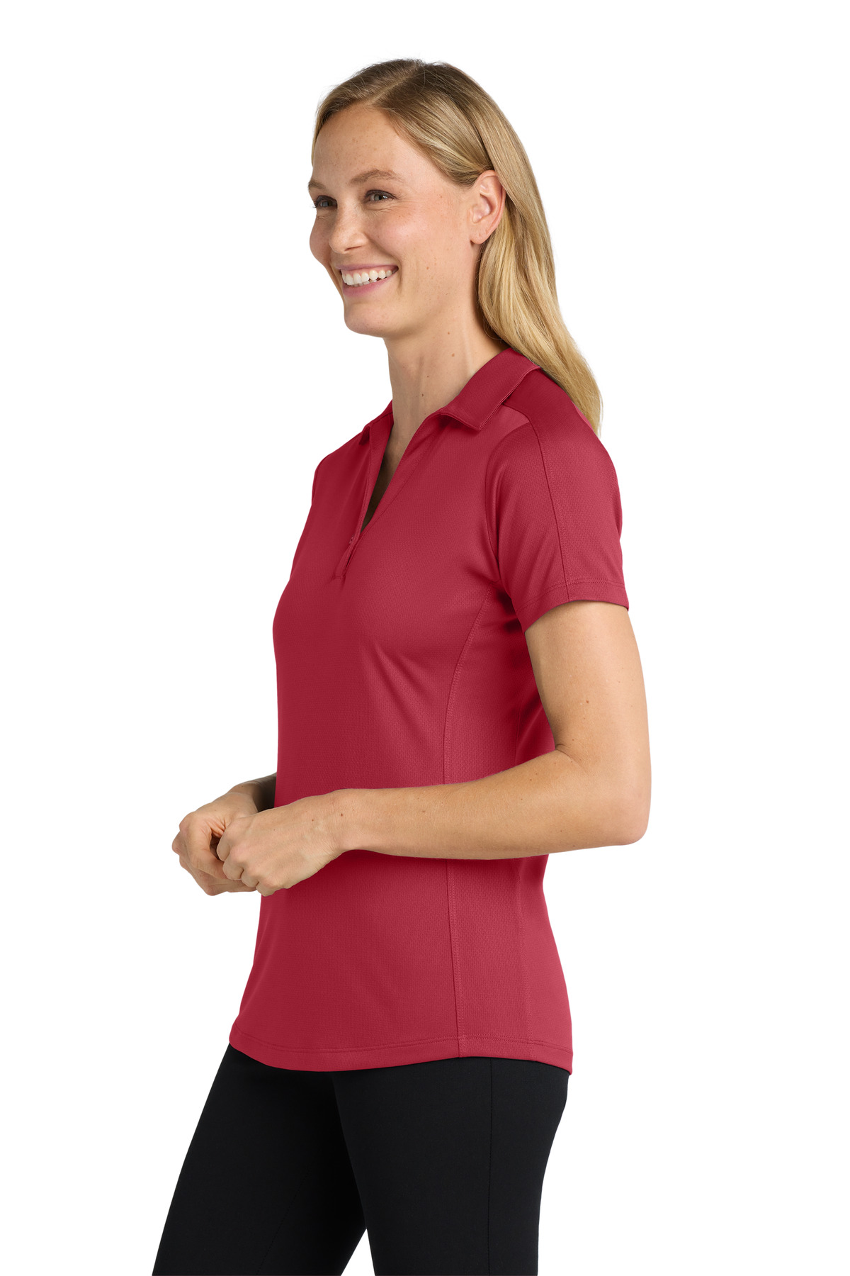 Port Authority Women's Diamond Jacquard Polo. L569 38
