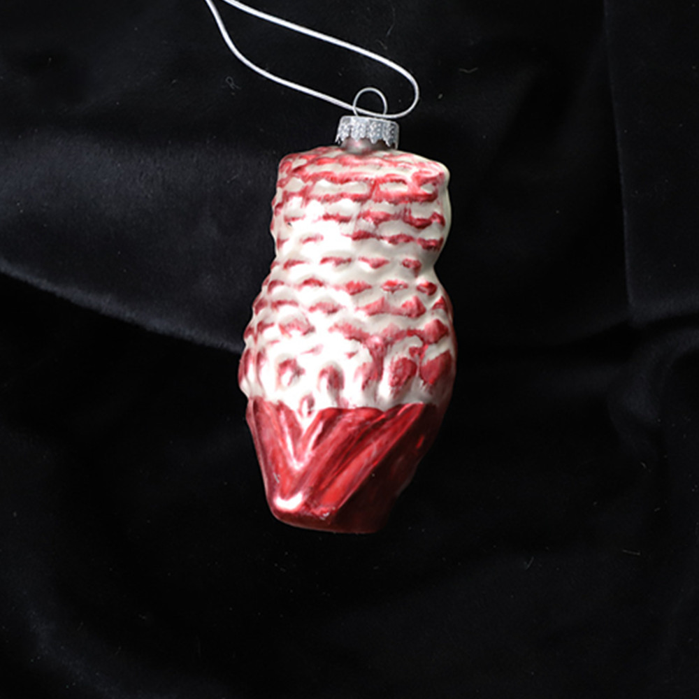 Owl Shape Christmas Ornaments 4