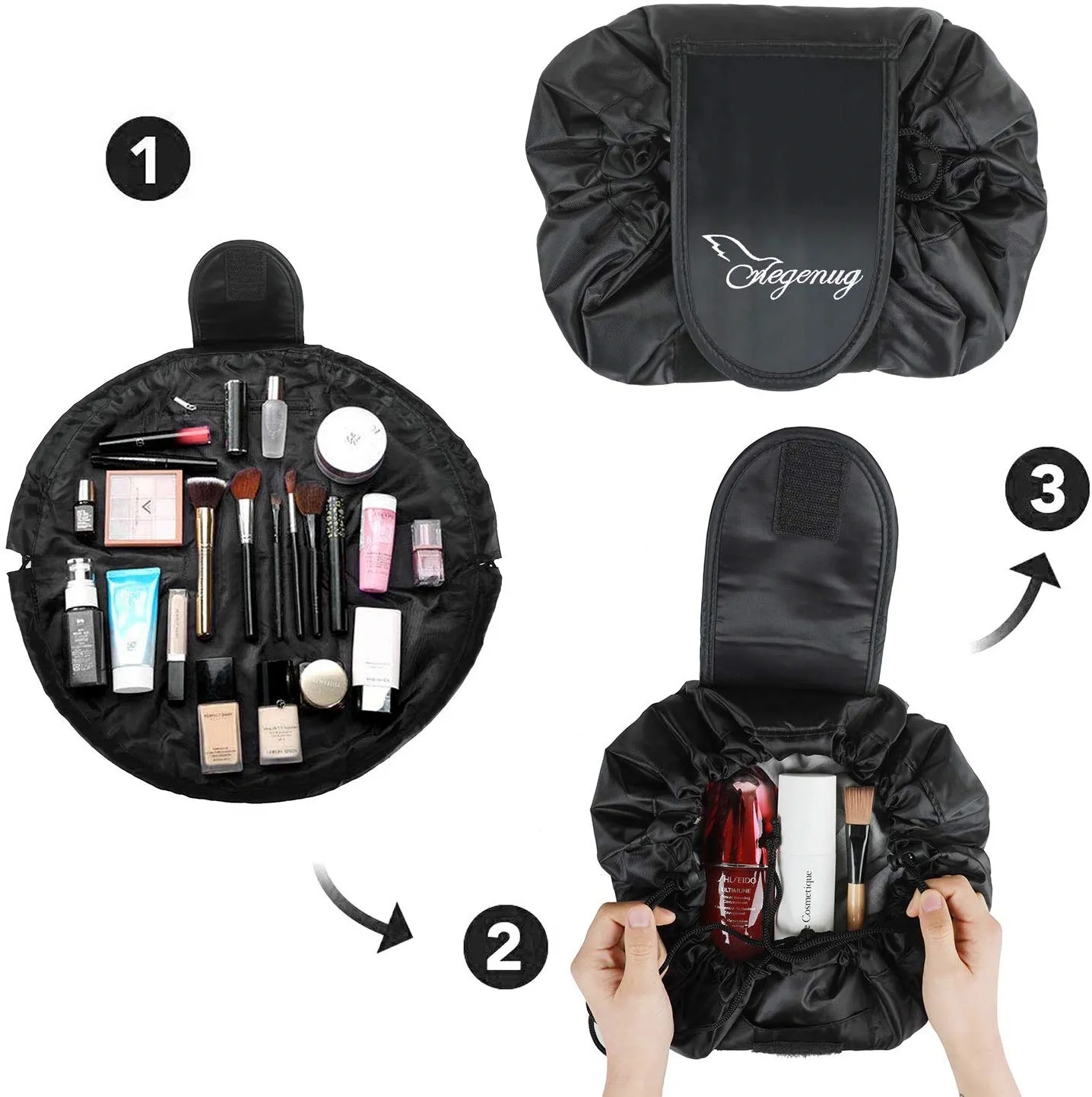 Lazy Drawstring Makeup Bag 3