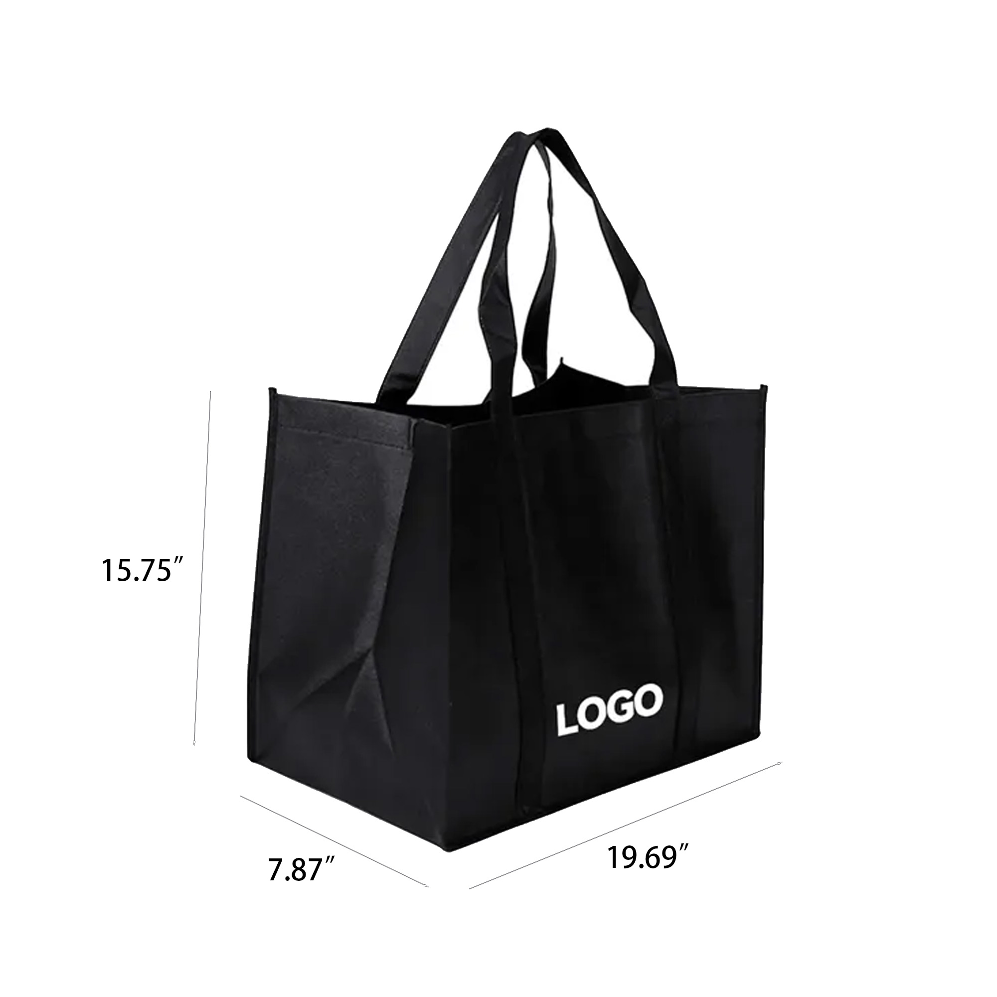 Large Non-Woven Grocery Tote Bag 3