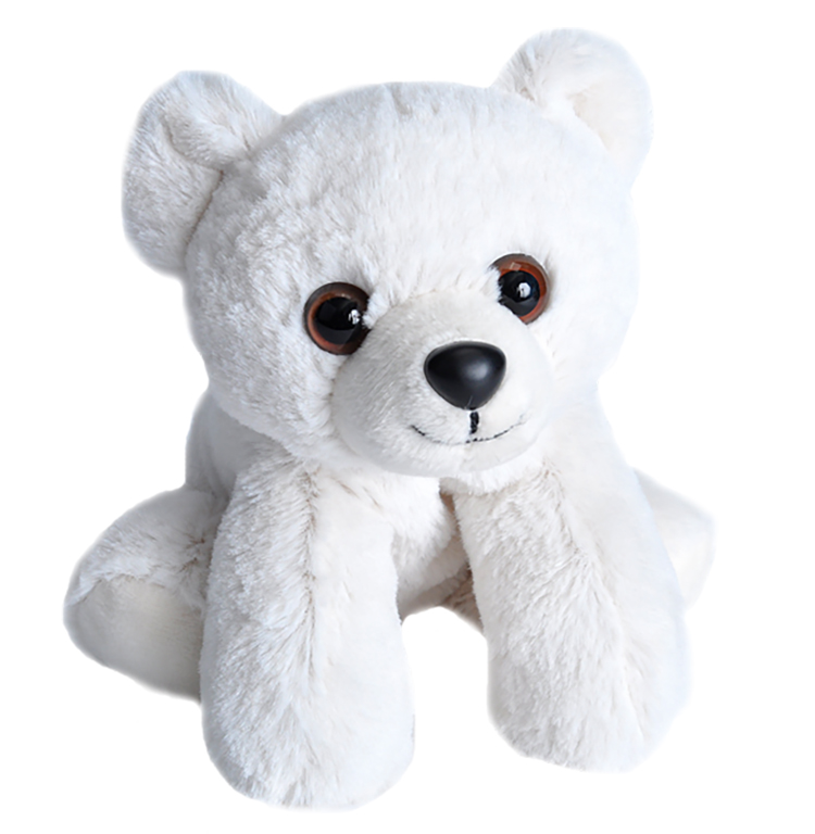 7" Hug'ems Polar Bear Baby 2