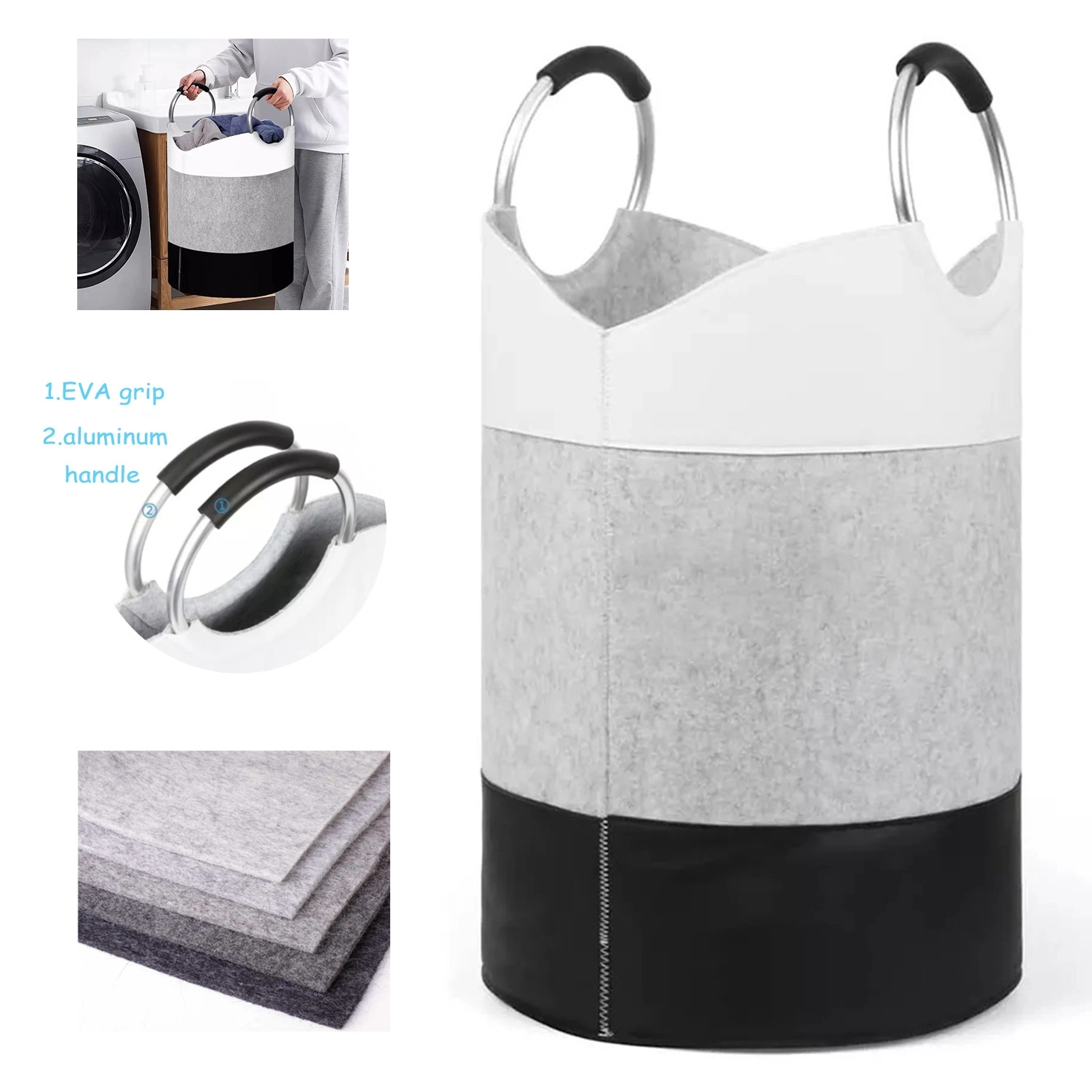 80L Laundry Basket 2