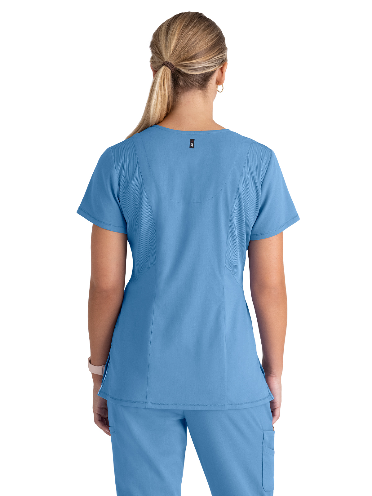 Grey's Anatomy Spandex Stretch - Women's Three-Pocket V-Neck Serena Scrub Top 8