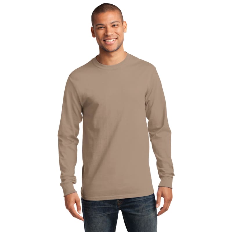 Port & Company Long Sleeve Essential Tee. 55