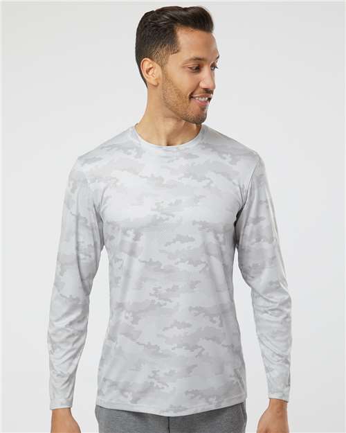 Unisex Pompano Performance Camo Long Sleeve T-Shirt - 217 15