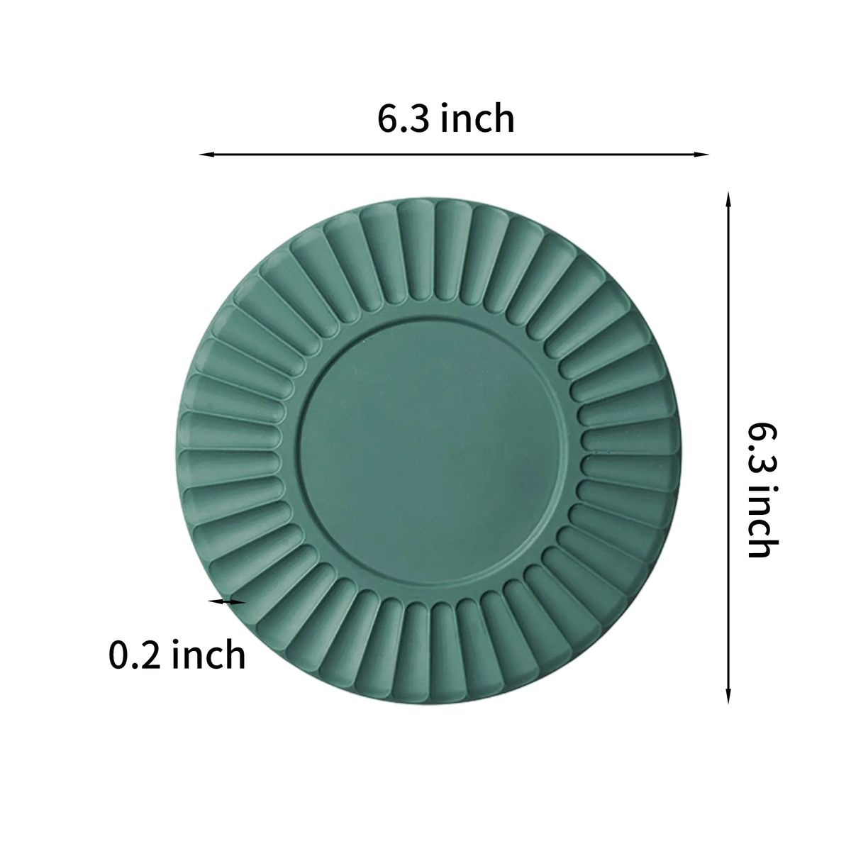 Food Grade Silicone Coaster for Coffee Cups 8