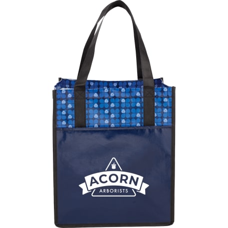 Big Grocery Laminated Non-Woven Tote 49