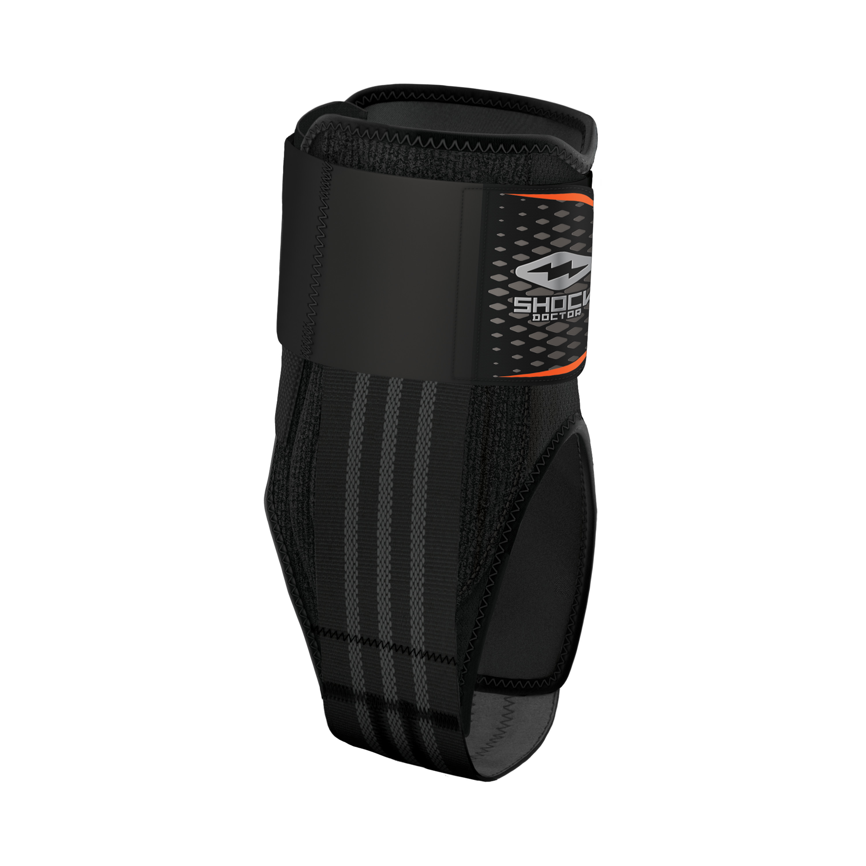 Ultra Laceless Cleat Ankle Brace w/ Flex-Sprt Stays Blk 1