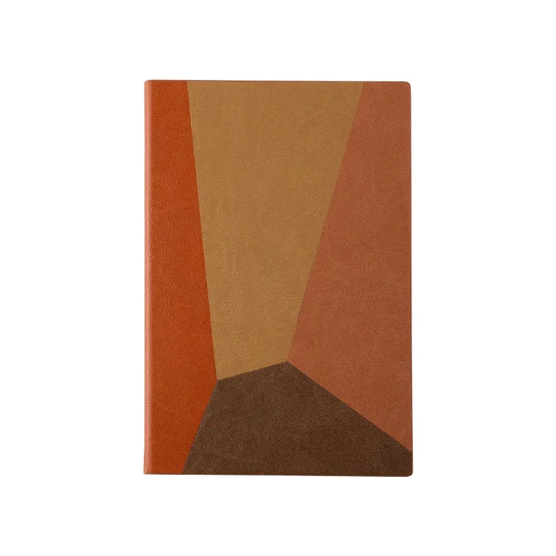 Stitching Color Geometric Figure Cover A5 Notebook 1