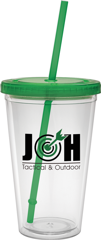 16 oz. Classic Carnival Cup - Color Lid and Straw 87