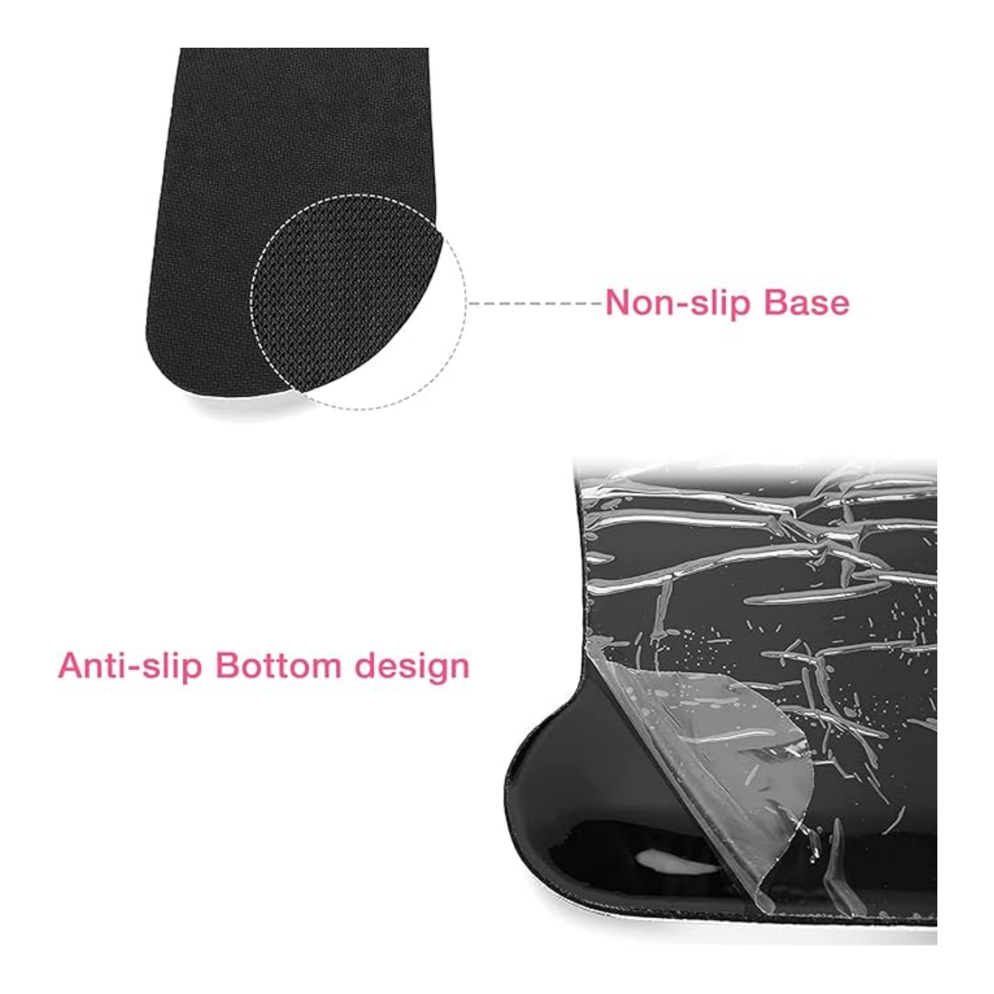 Mouse Pad With Wrist Support Rest 3
