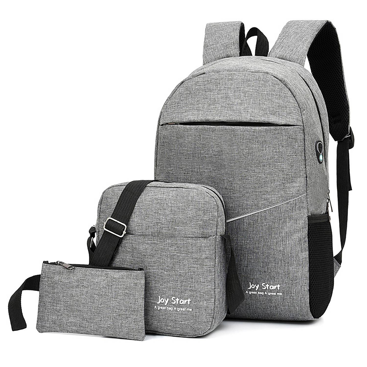 Men's Fashionable Travel Backpack Set 3