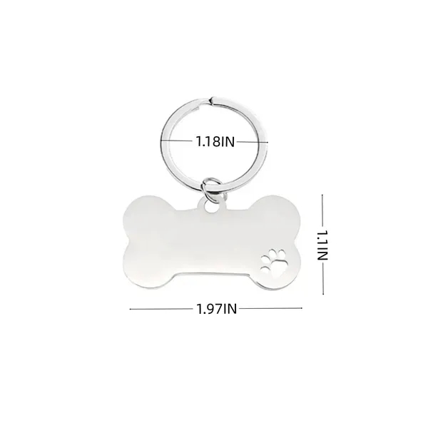 Bone Tag Personalized Pet ID for Dogs and Cats 2