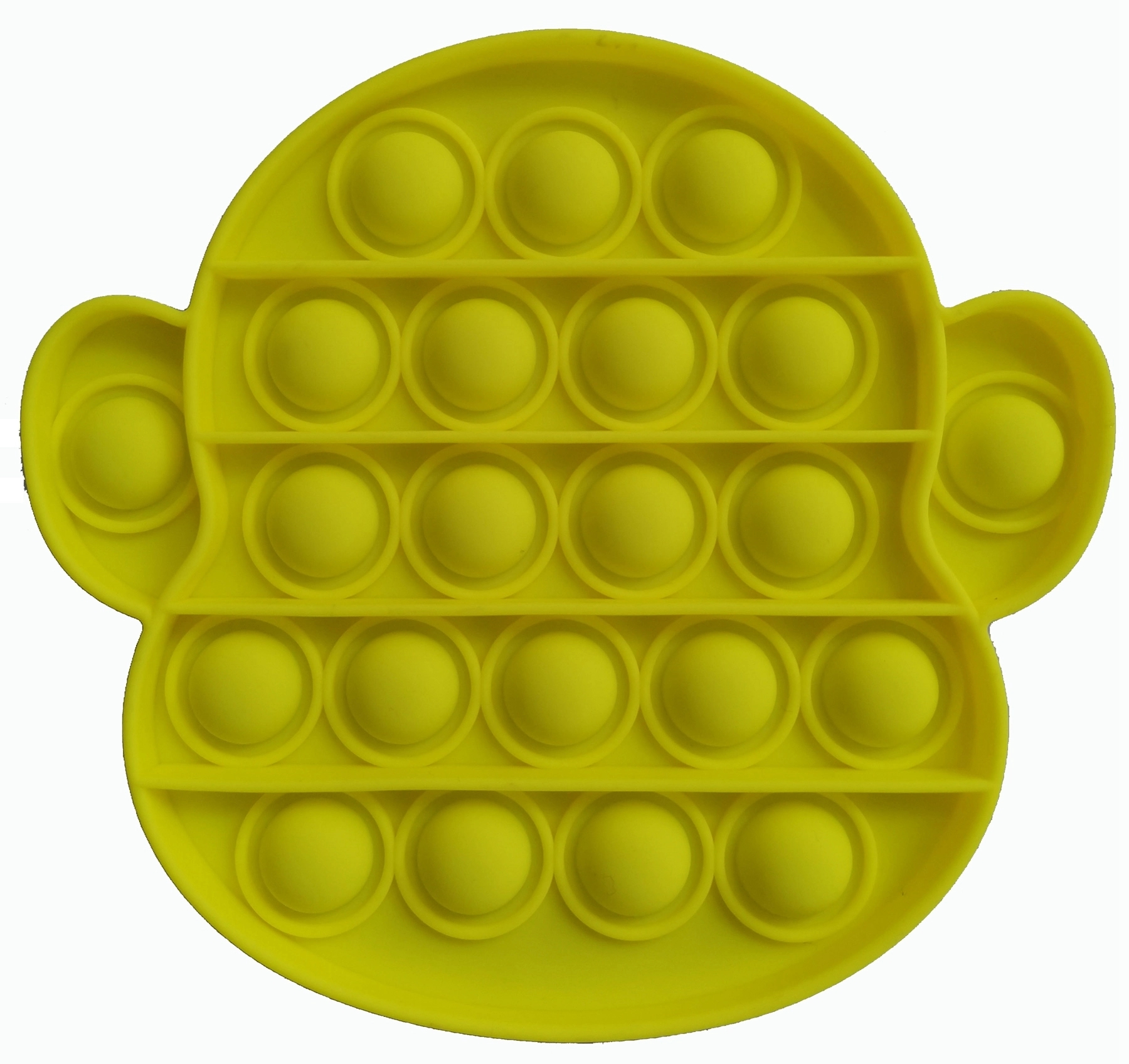Silicone Push Pop Fidget Toy in Monkey Shape 3