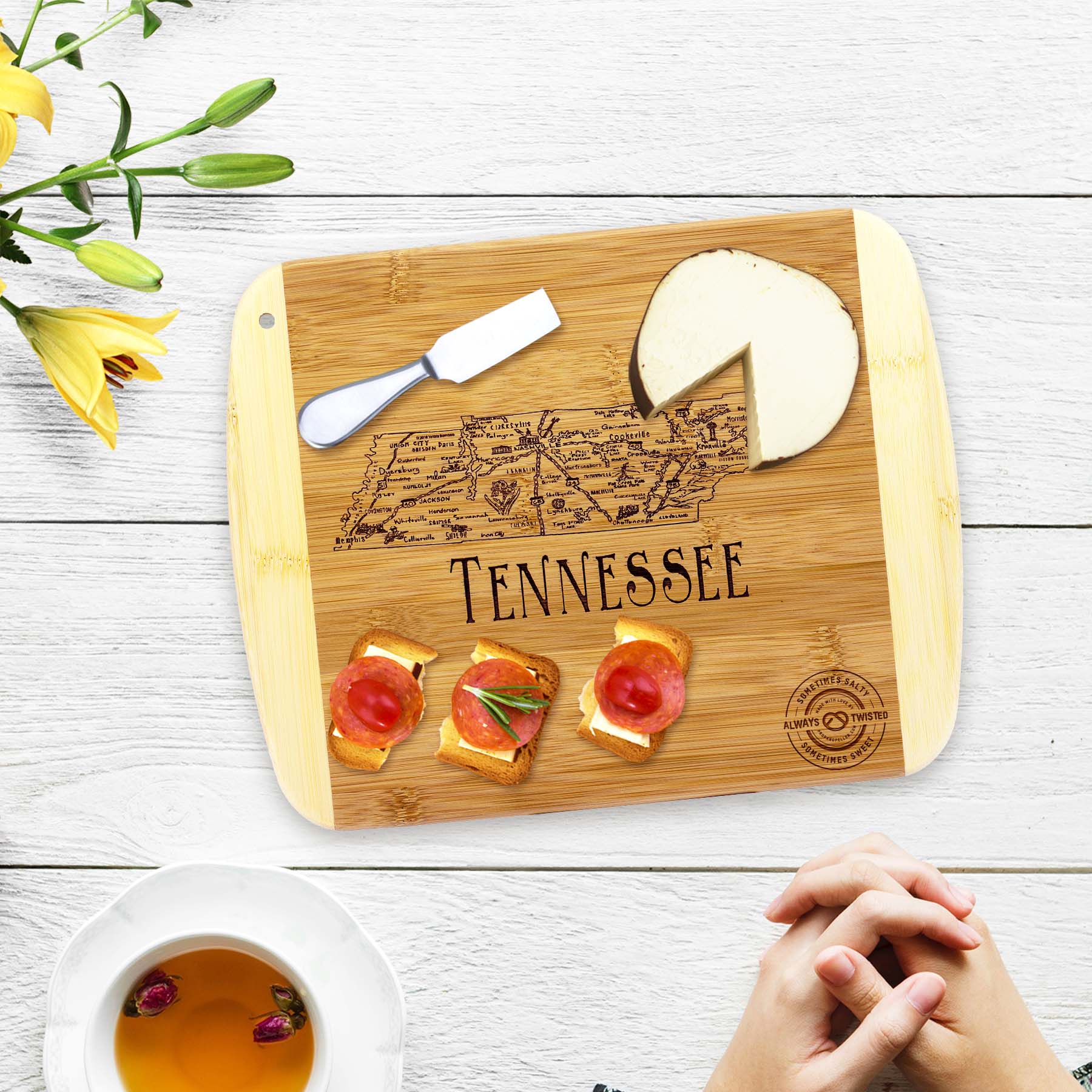 A Slice of Life Tennessee Serving & Cutting Board 5