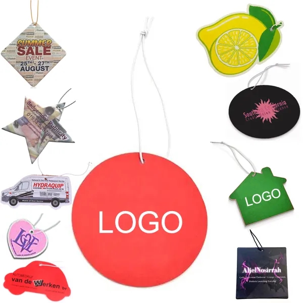 Custom Car Paper Air Fresheners 3