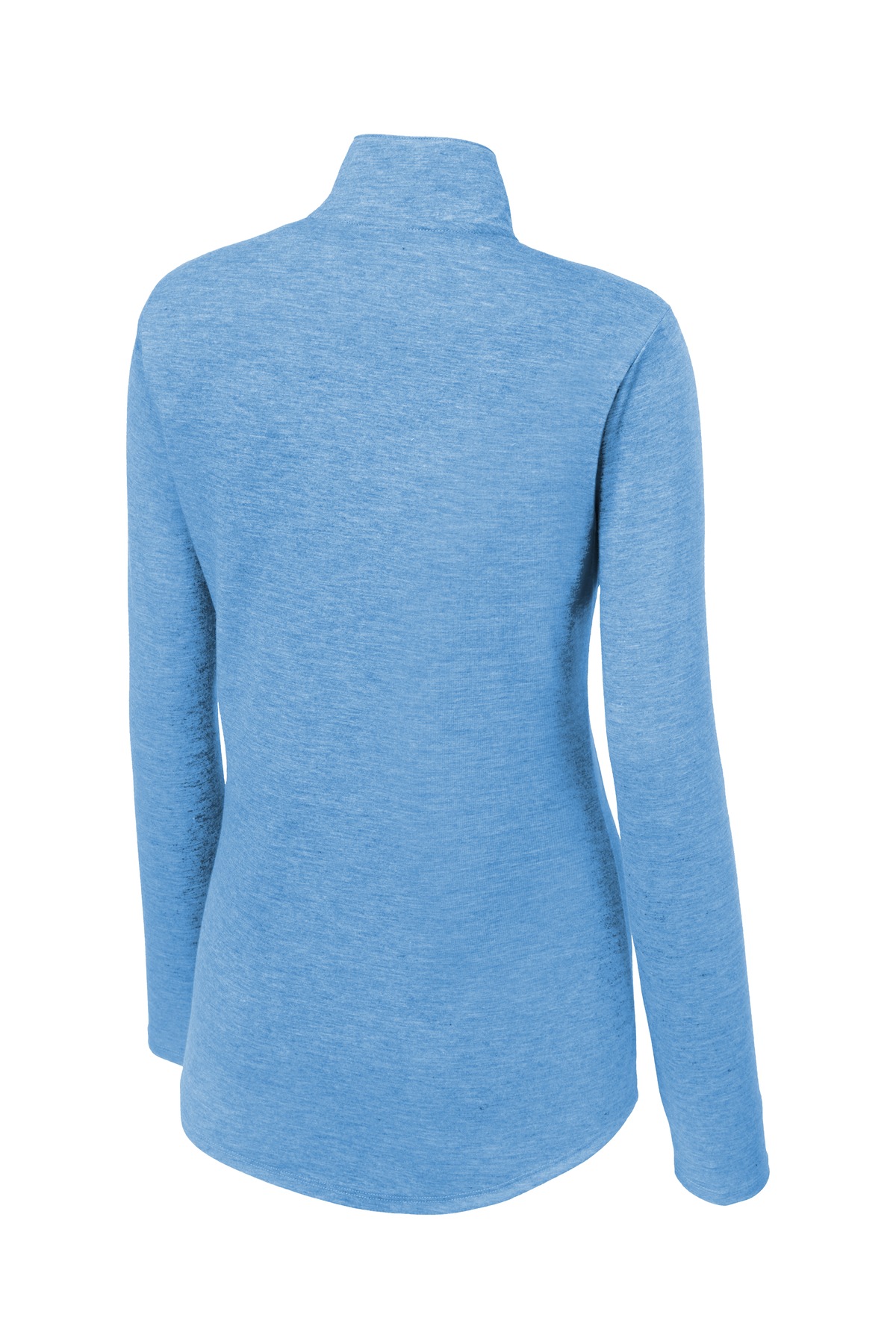 Sport-Tek Women's PosiCharge Tri-Blend Wicking 1/4-Zip Pullover. LST407 9