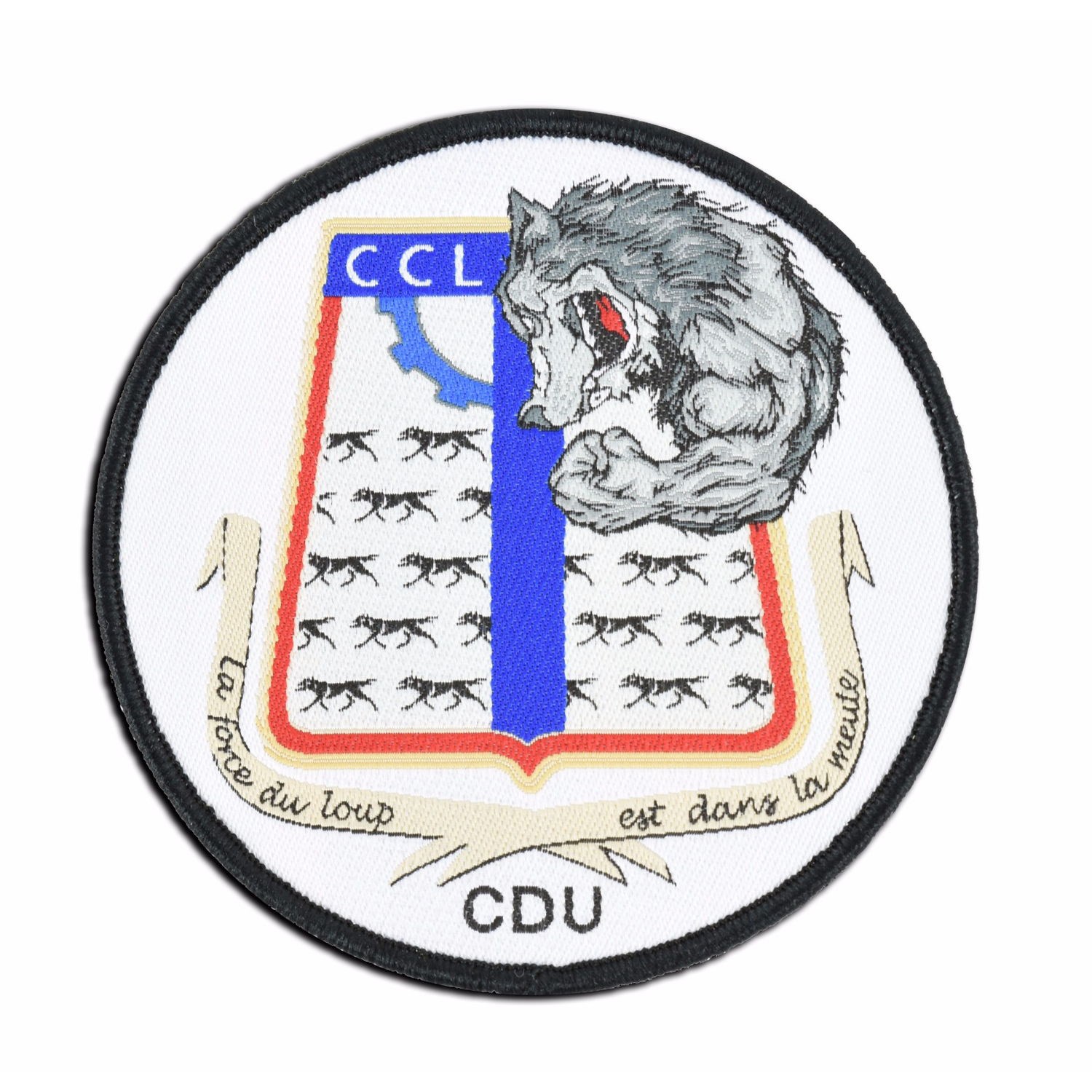 100% Custom Embroidered Patches - Hook & Loop Backing 3