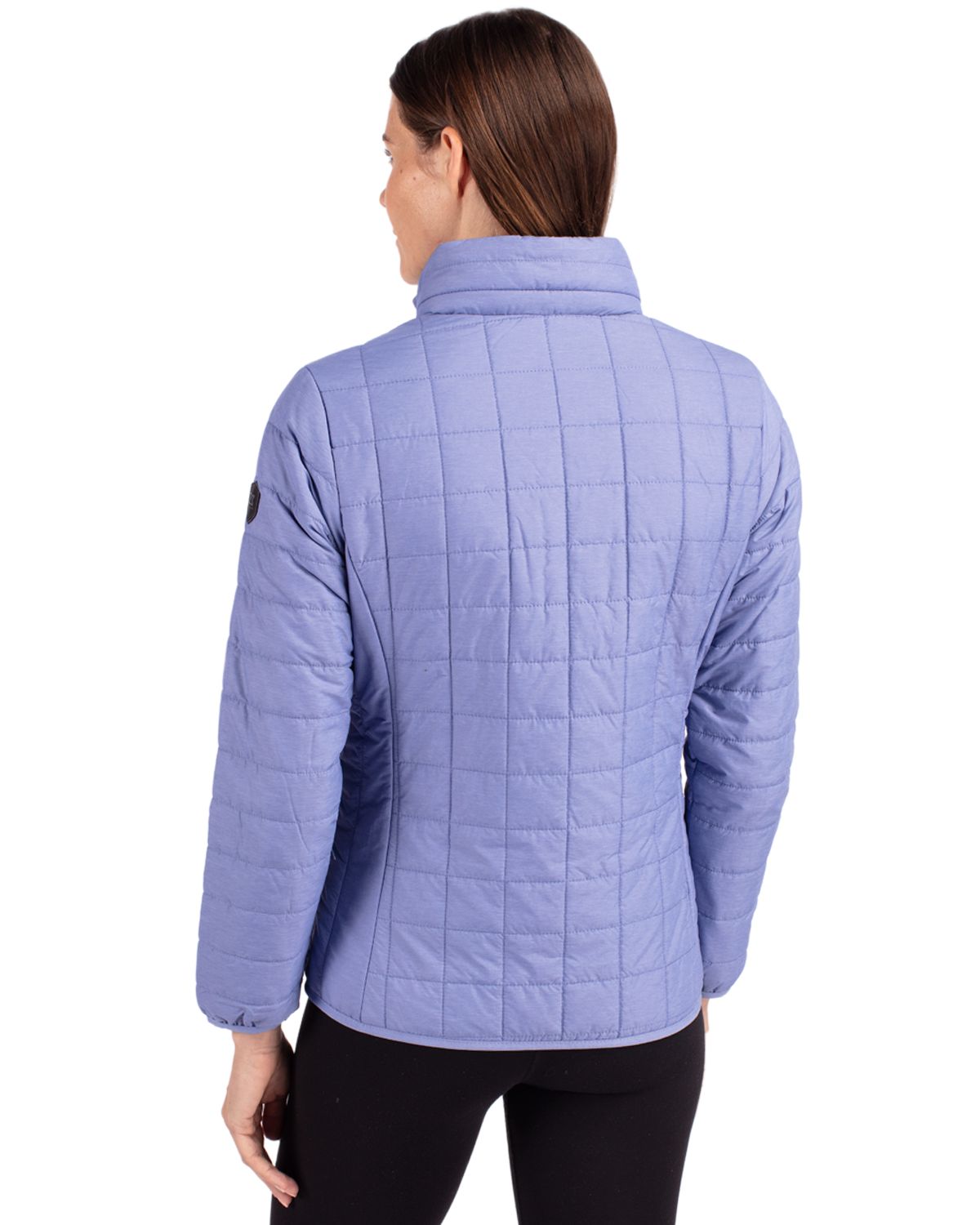 Cutter & Buck Rainier Recycled Insulated Puffer Womens Full Zip Jacket 126